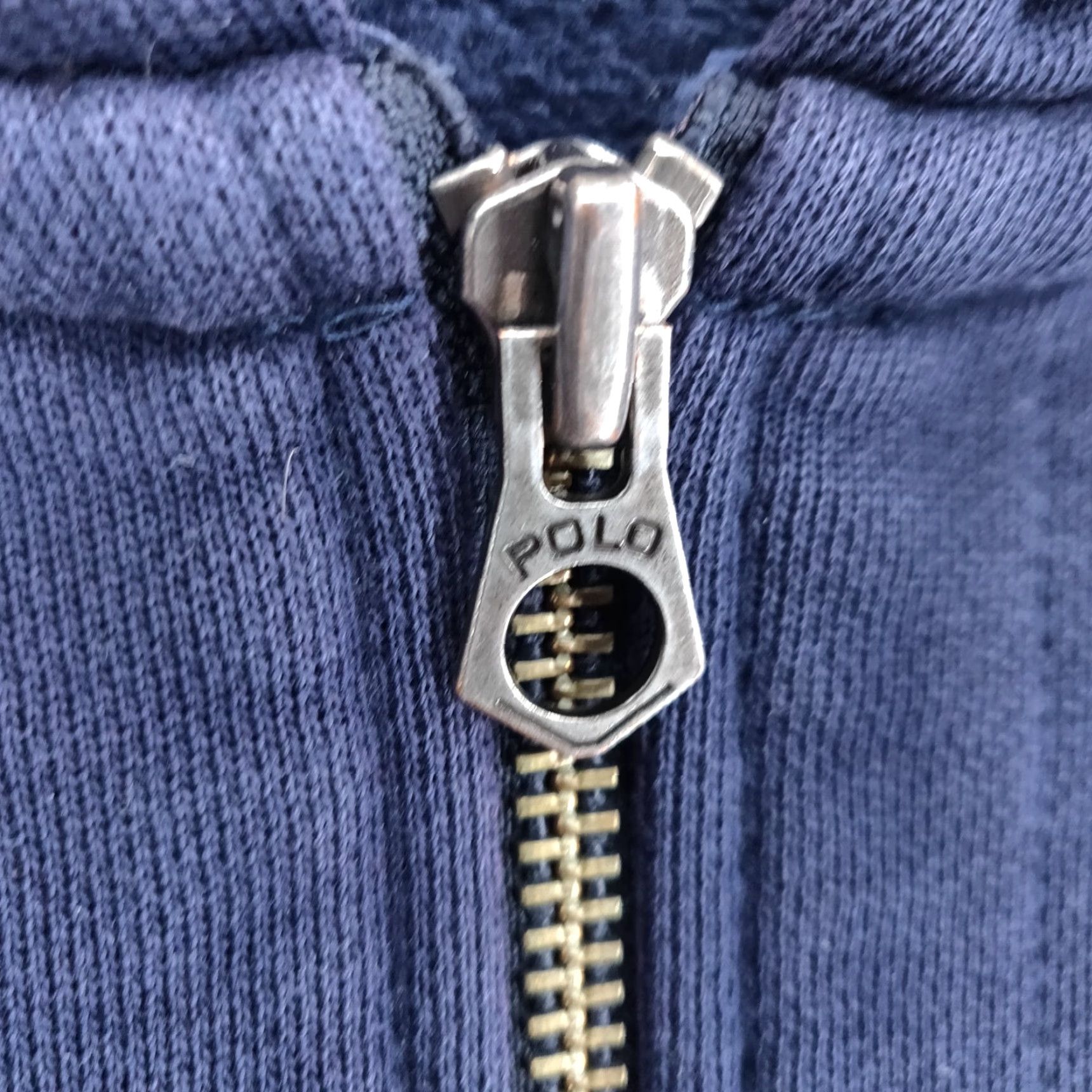 Polo Ralph Lauren Polo Ralph Lauren Hoodie Mens Medium Blue Full Zip Thermal Sweatshirt Pony Logo Size US M / EU 48-50 / 2 - 7 Thumbnail