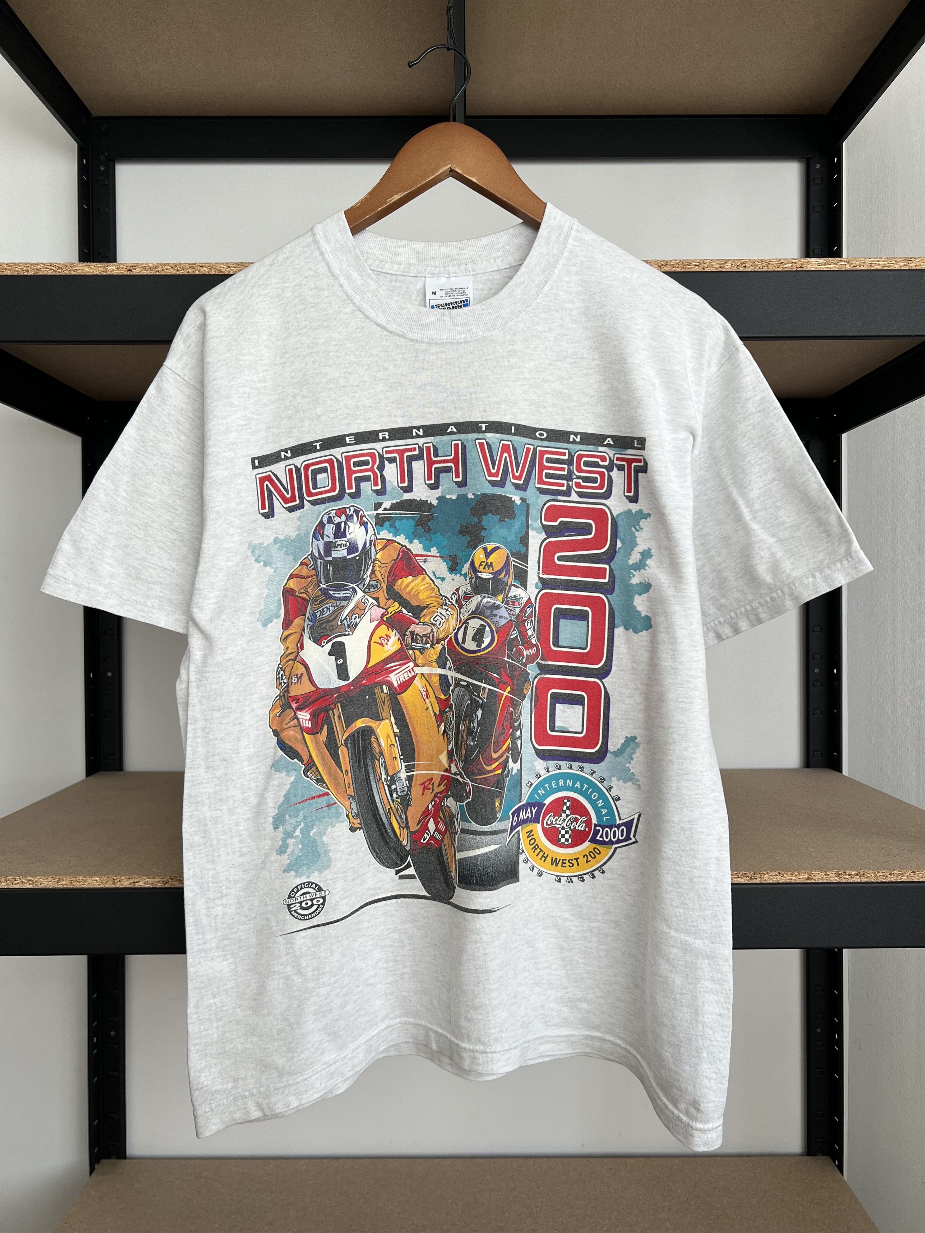 Vintage 2000 International North West 200 Moto Racing Tshirt