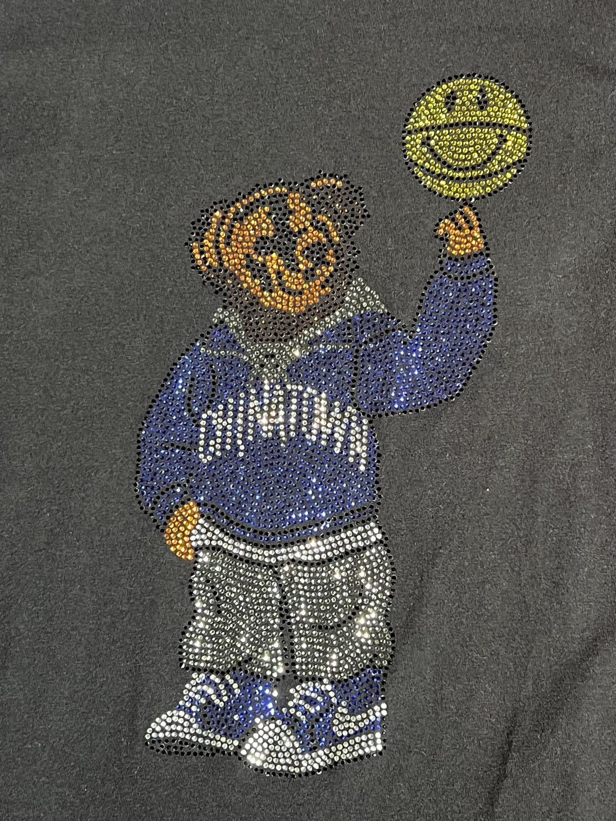 Market Chinatown Market Bear Smiley Basketball New Polo XL Diamonds Size US XL / EU 56 / 4 - 2 Thumbnail