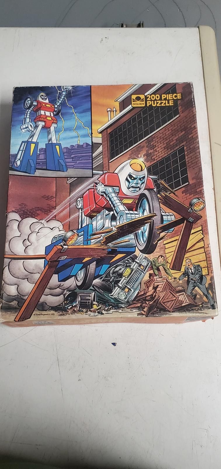 Golden Goose Exciting GoBots 200-Piece Jigsaw Puzzle - Missing one piece Size ONE SIZE - 2 Thumbnail