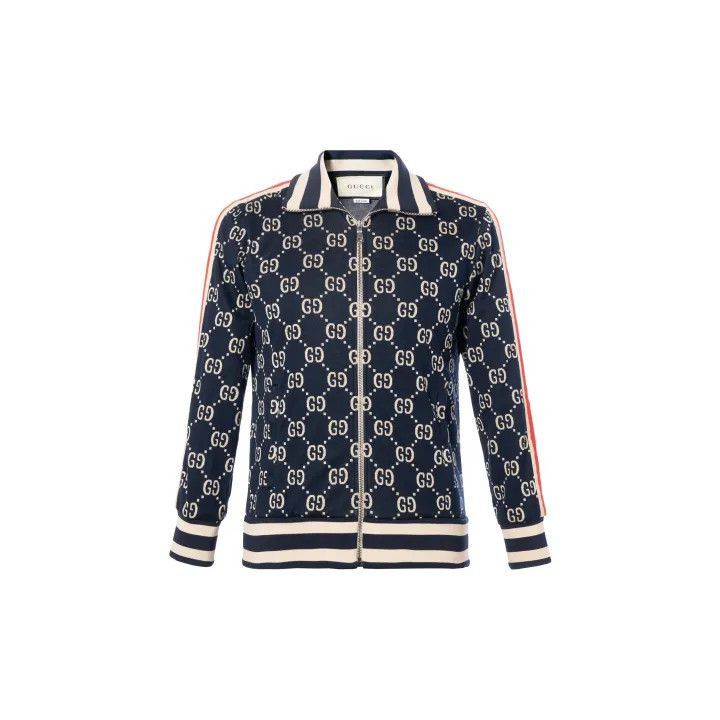 Gucci Gucci Gucci Classic GG Pattern Zip Jacket for Men -2506 Size US M / EU 48-50 / 2 - 2 Thumbnail