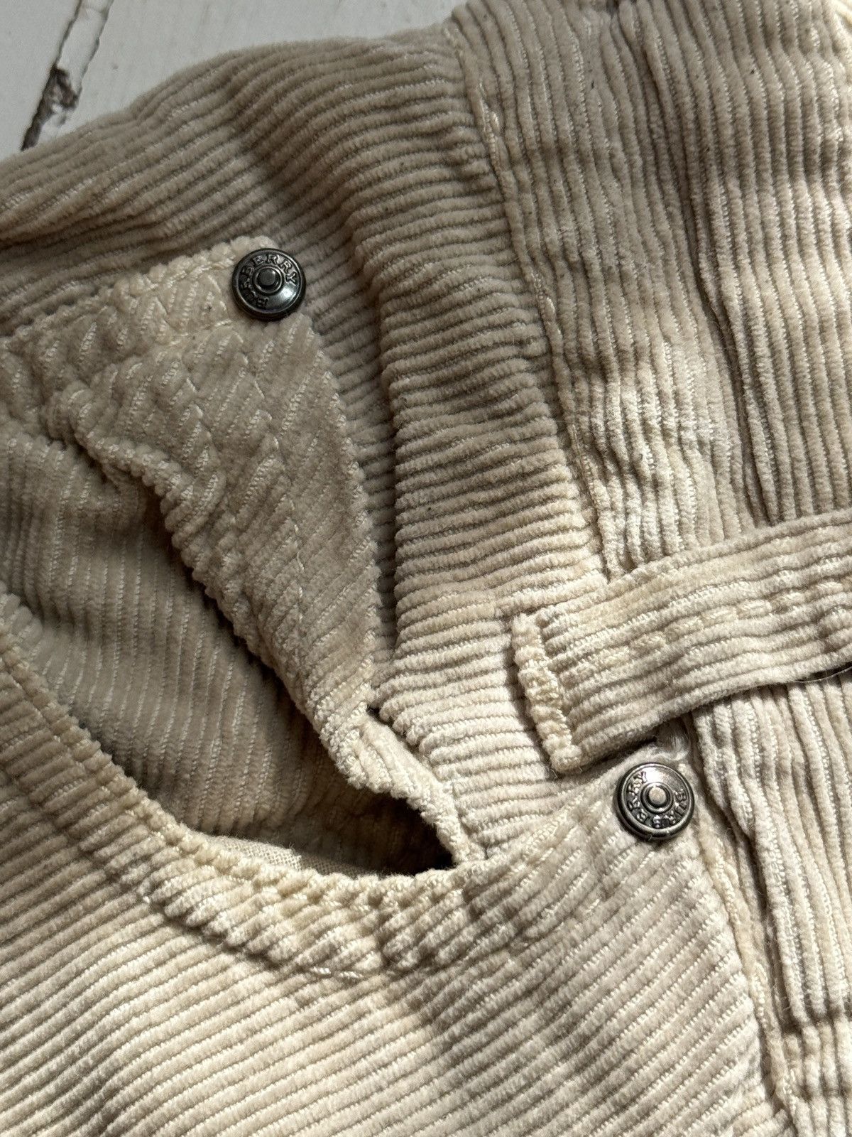Burberry VINTAGE VELVET BURBERRY 2000s PANTA Size 25" / US 0 / IT 36 - 7 Thumbnail