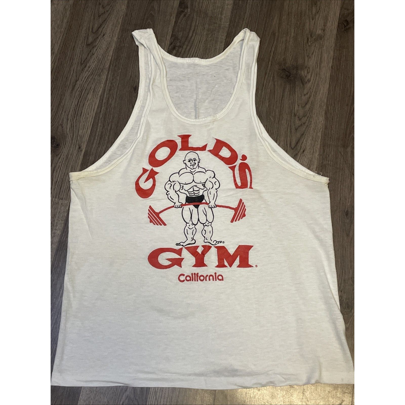 Other Vintage 80’s Gold's Gym Single Stitch Muscle Tank Top Small Size US S / EU 44-46 / 1 - 1 Thumbnail