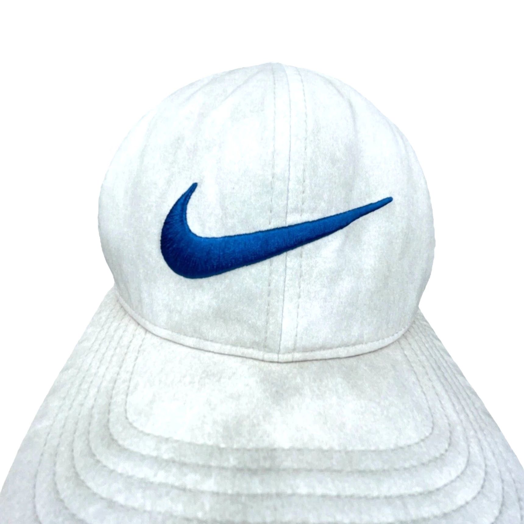 Nike Nike Hat Cap Gray Strap Back Center Swoosh Dri Fit Golf Featherlight Adjustable Mens Baseball Cap Size ONE SIZE - 3 Thumbnail