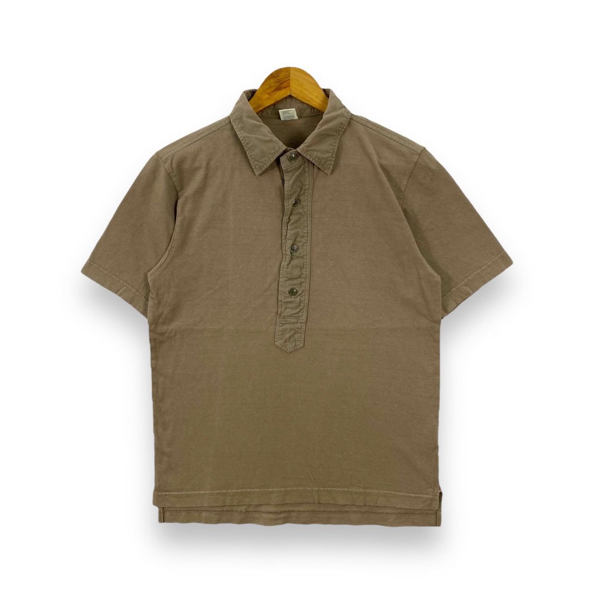 OMNIGOD OMNIGOD JAPAN Brown Polo Shirt Size 3 Size US M / EU 48-50 / 2 - 1 Thumbnail
