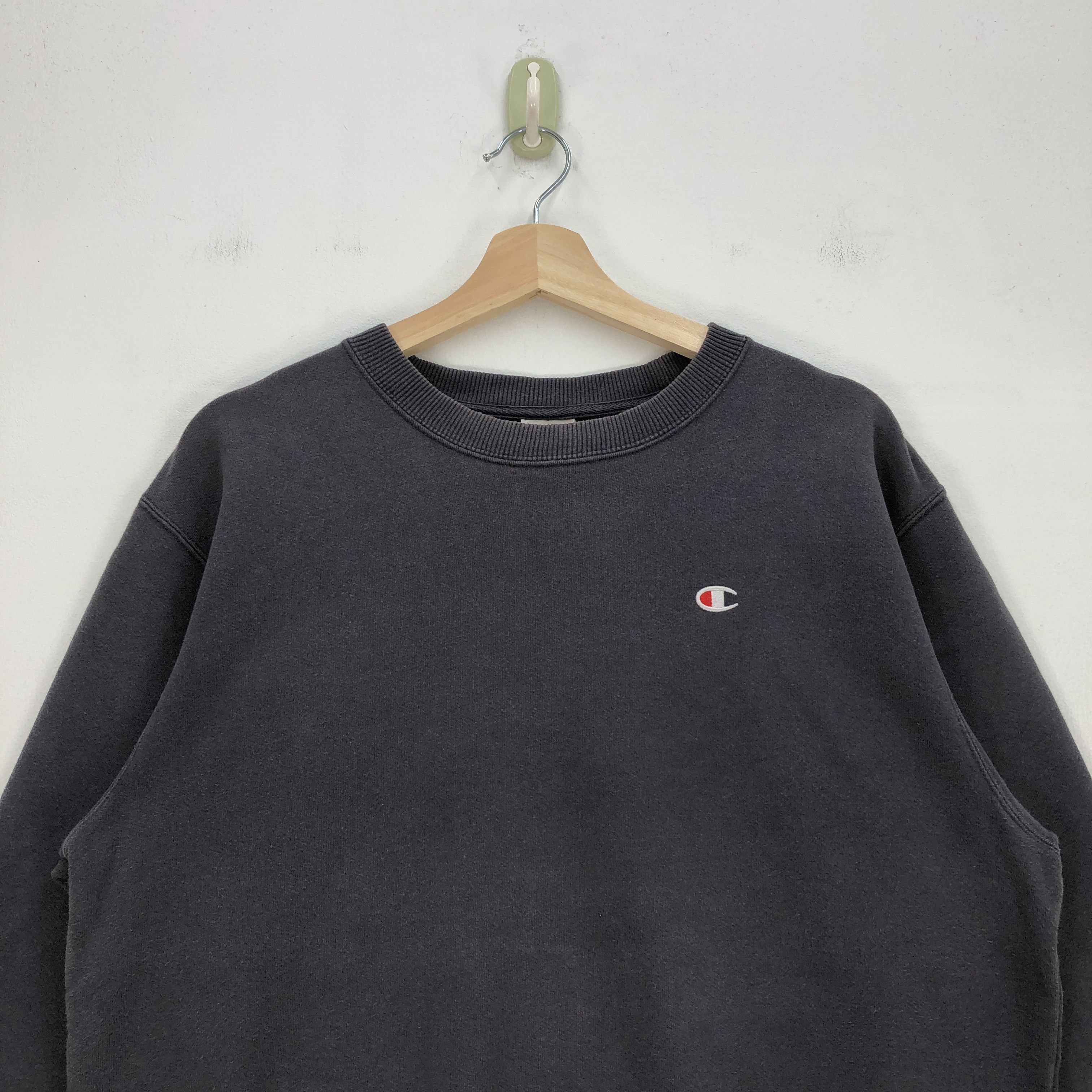 Champion × Vintage Vintage Champion Sweatshirt Champion Sweater Jumper Pullover Size US M / EU 48-50 / 2 - 3 Thumbnail