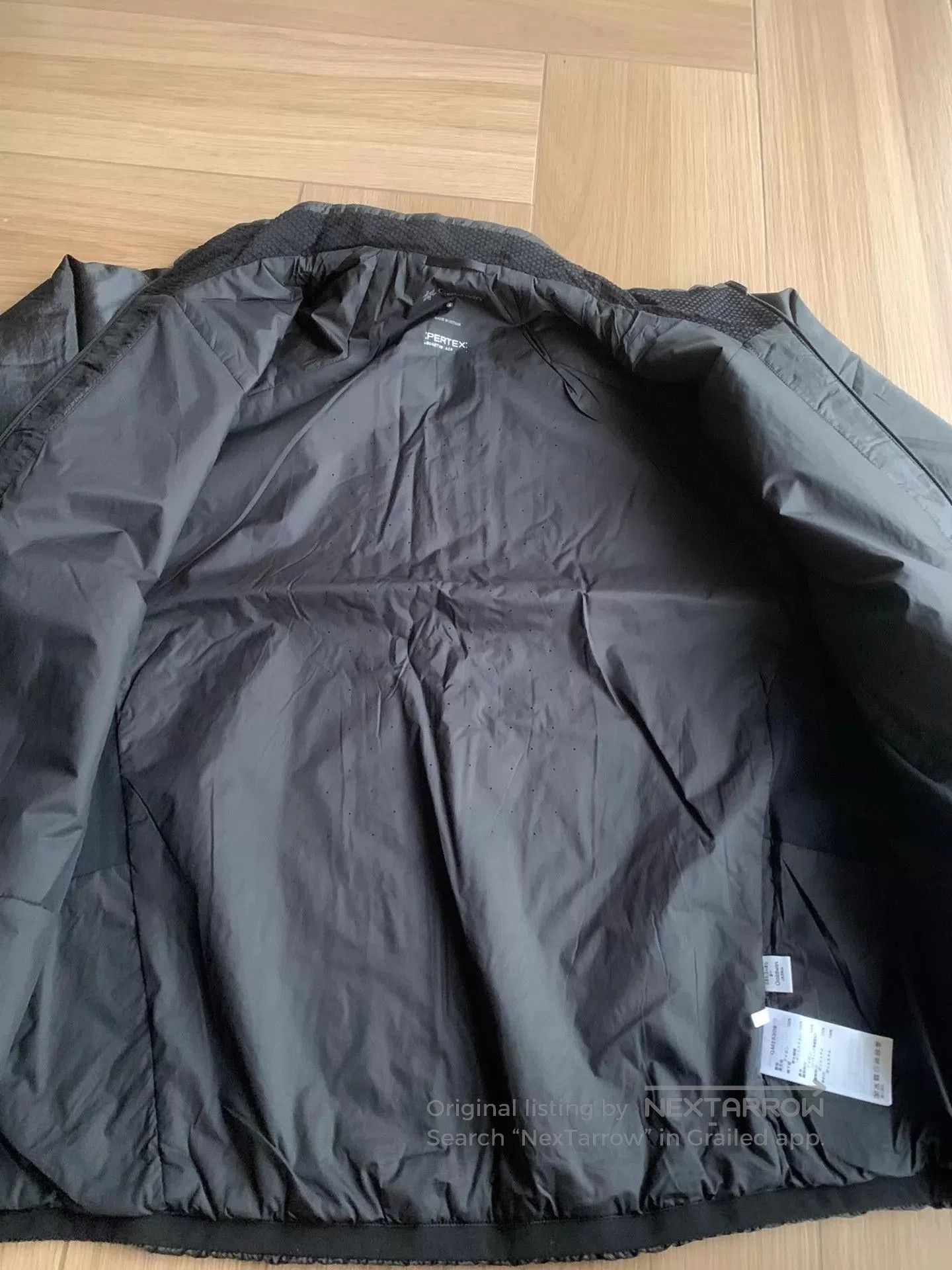 Goldwin Black Lightweight Zip-Up Jacket - XL. Size US XL / EU 56 / 4 - 3 Thumbnail