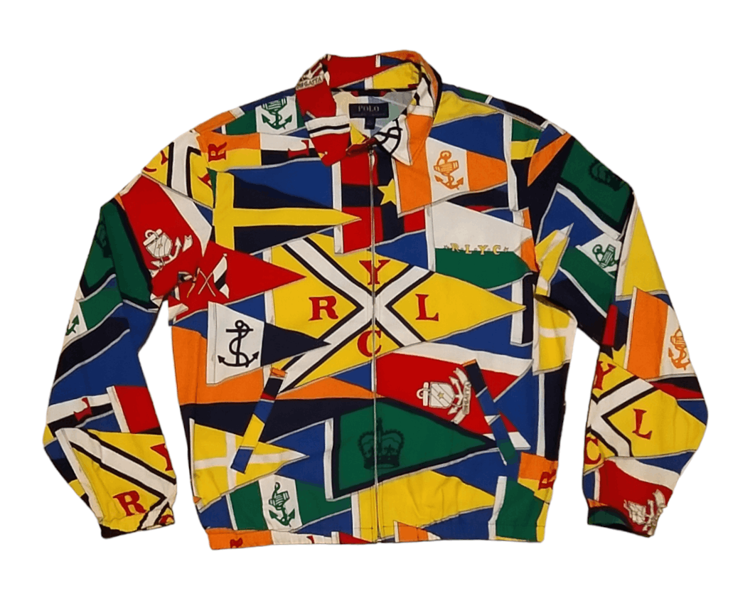 Image of Archival Clothing x Polo Ralph Lauren Multicolor Jacket, Women's (Size XL)