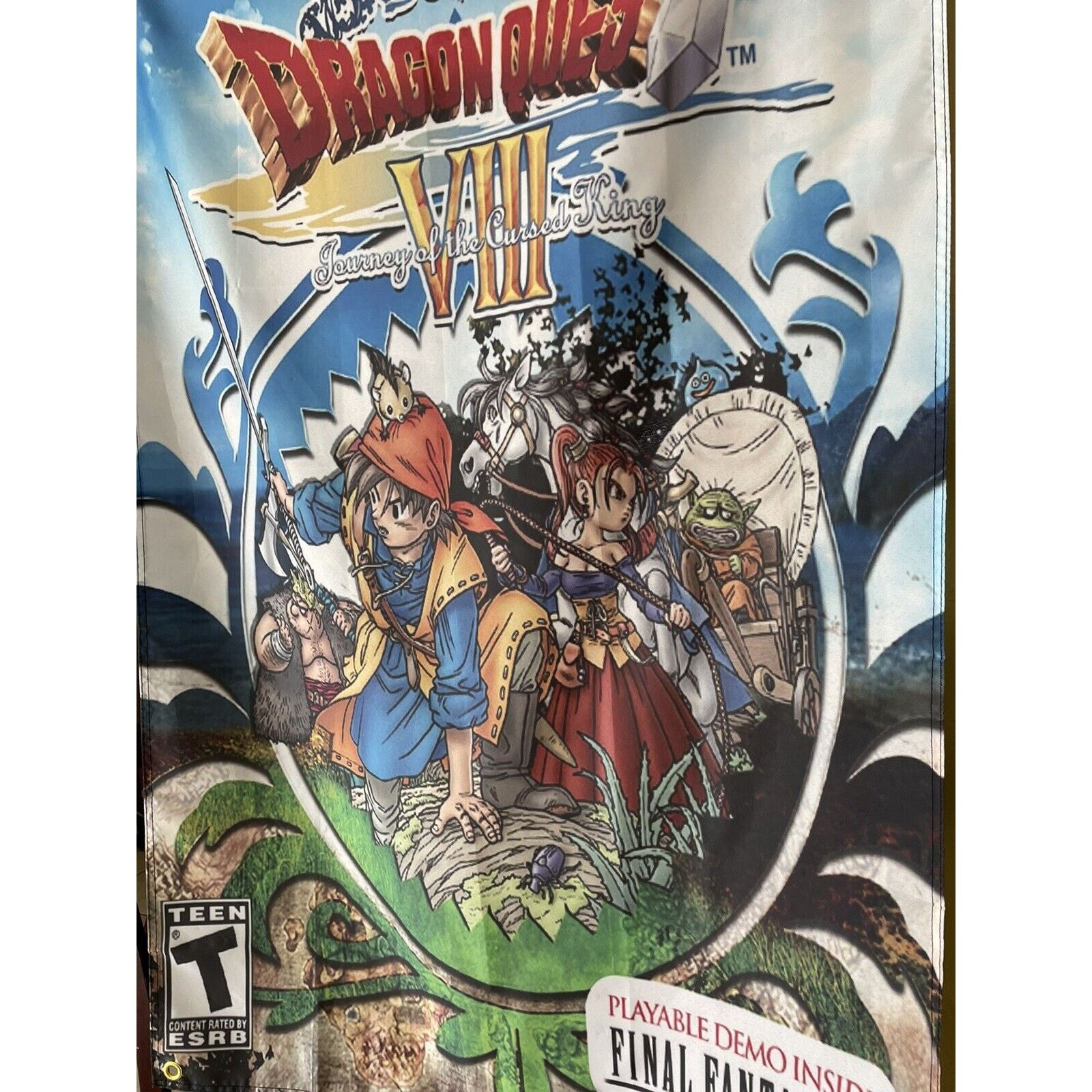 Other Dragon Quest VIII Journey of the Cursed King 5' Flag PS2 Size ONE SIZE - 3 Thumbnail