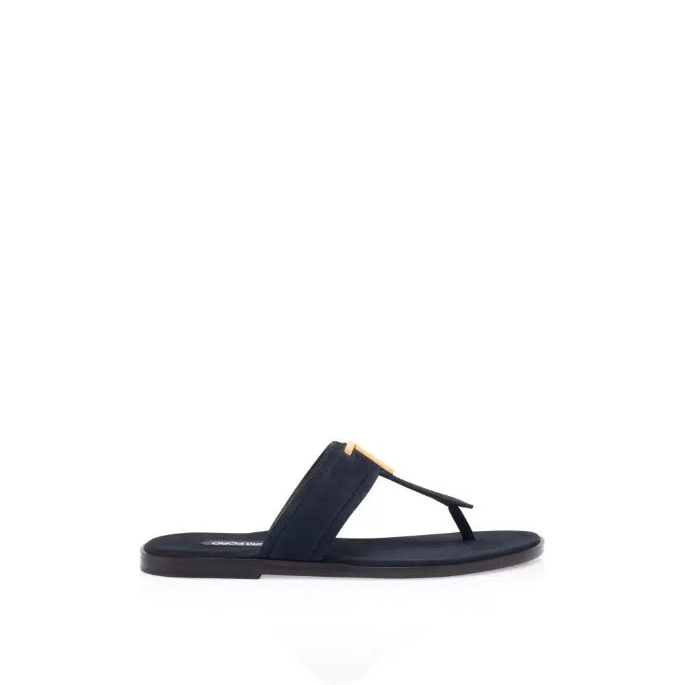 o1loc1c0925 J1382 Size: 13 TF / Brighton Suede Sandals Navy