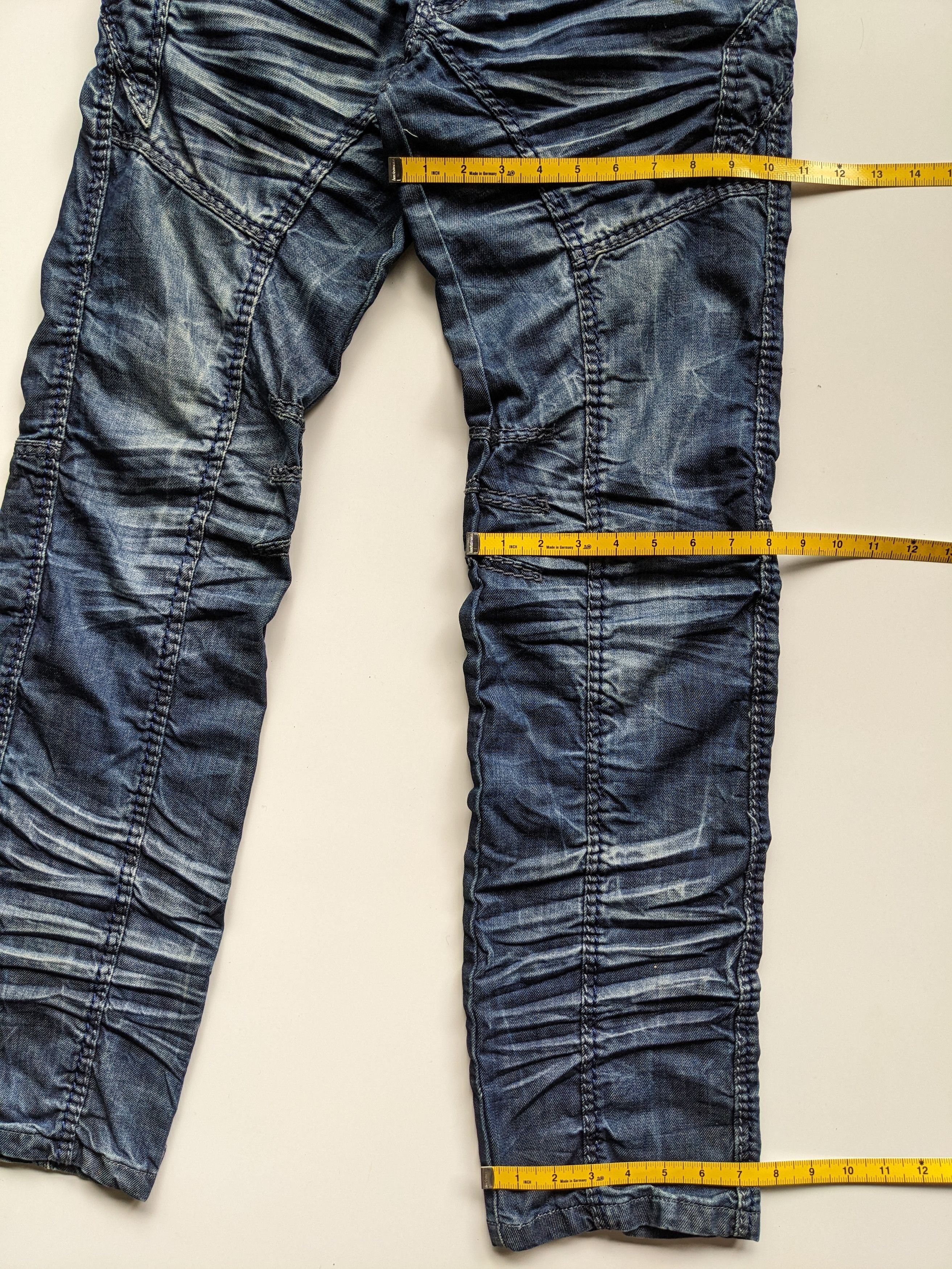 14th Addiction × If Six Was Nine × Tornado Mart Kosmo Lupo wrinkle design jeans Size US 34 / EU 50 - 10 Thumbnail