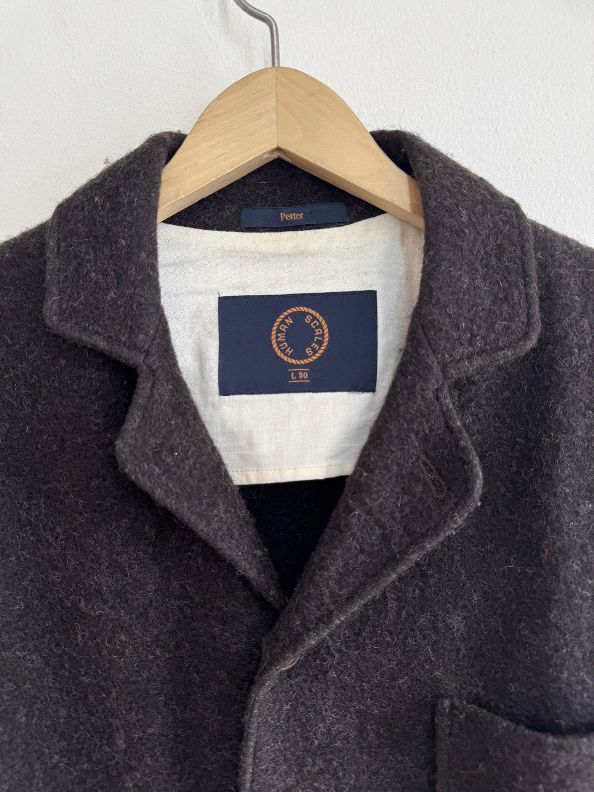 Human Scales Human Scales Wool Blend Work Jacket – Size L Size US L / EU 52-54 / 3 - 3 Thumbnail