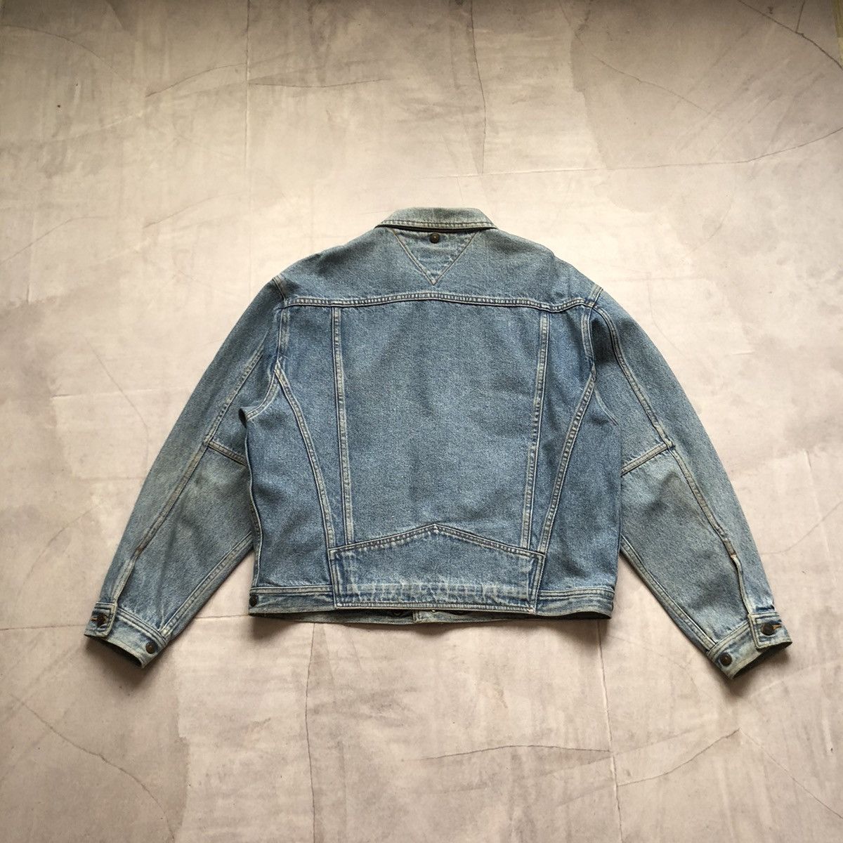 Tommy Hilfiger × Vintage vintage Tommy Hilfiger 90s style Levis Denim Jacket USA Y2K Size US XL / EU 56 / 4 - 2 Thumbnail