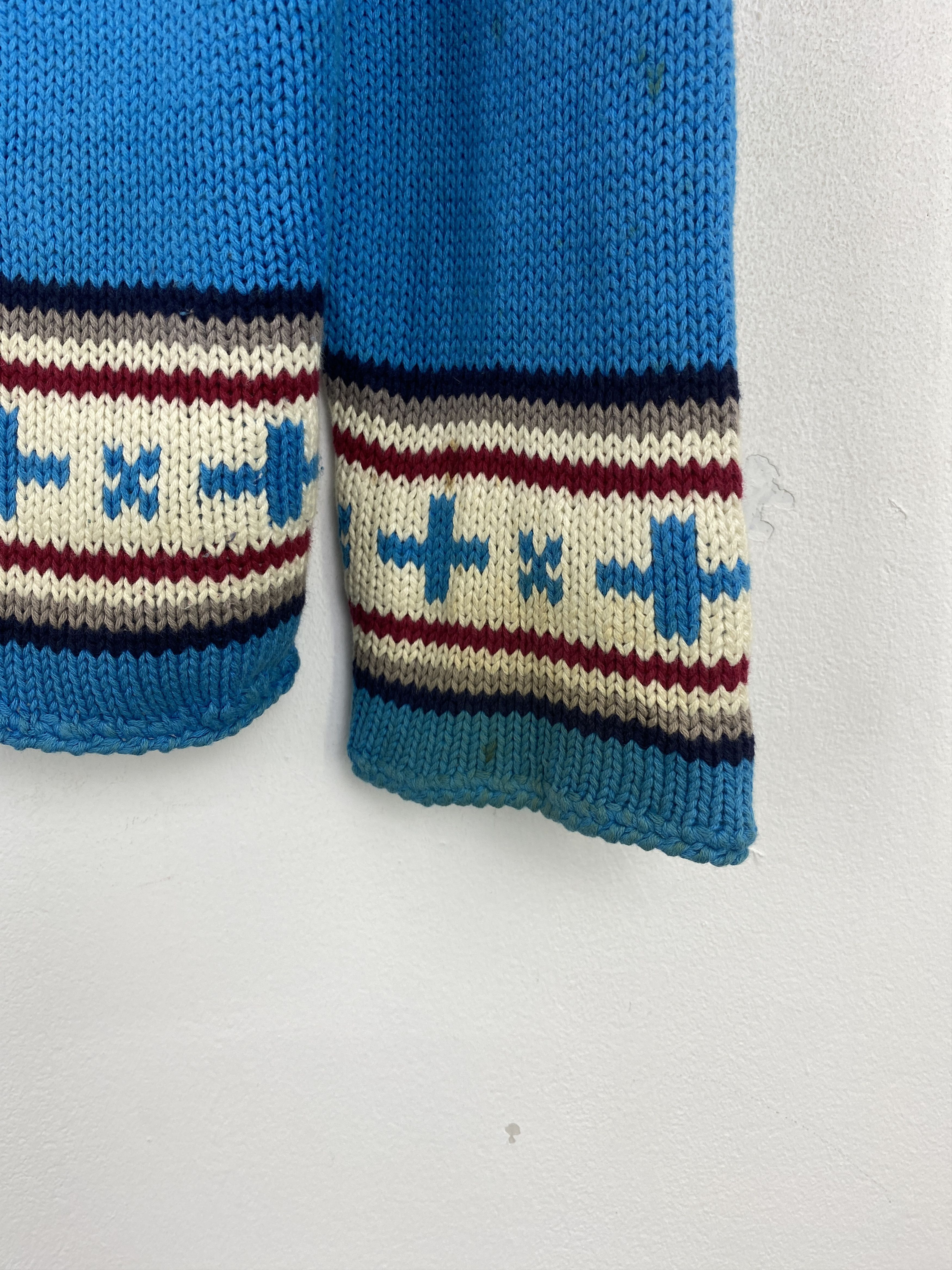 Japanese Brand Vintage Browny Native Navajo Knitwear Cardigan J1882 Size US L / EU 52-54 / 3 - 6 Thumbnail