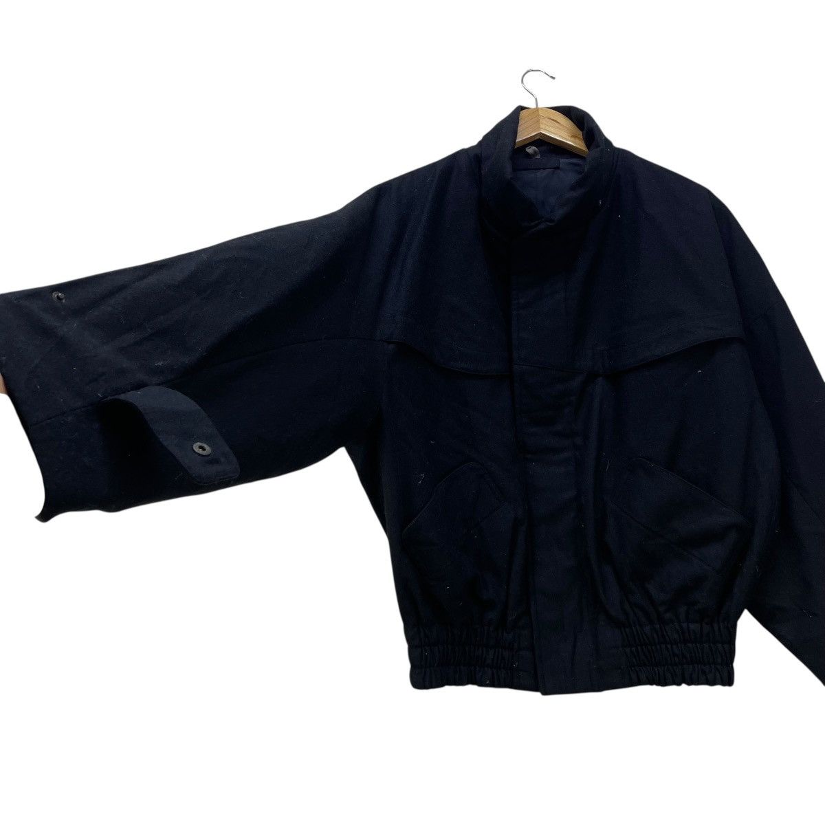 Issey Miyake 💥Japanese Brand Pashu Bomber Wool jacket Size US M / EU 48-50 / 2 - 3 Thumbnail