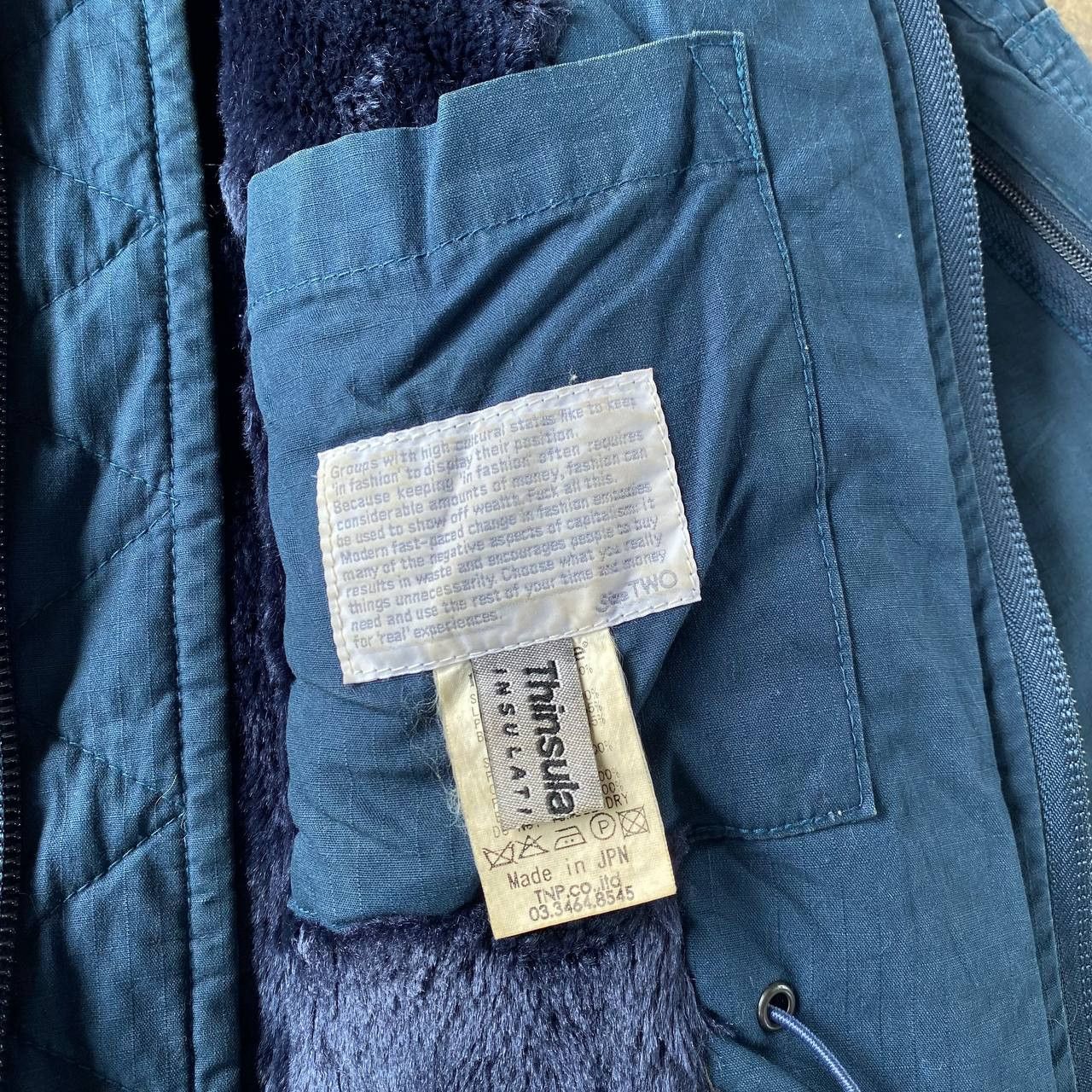 Nonnative VINTAGE NONNATIVE MILITARY COLD JACKET SHERPA FUR HOODIE Size US M / EU 48-50 / 2 - 10 Thumbnail