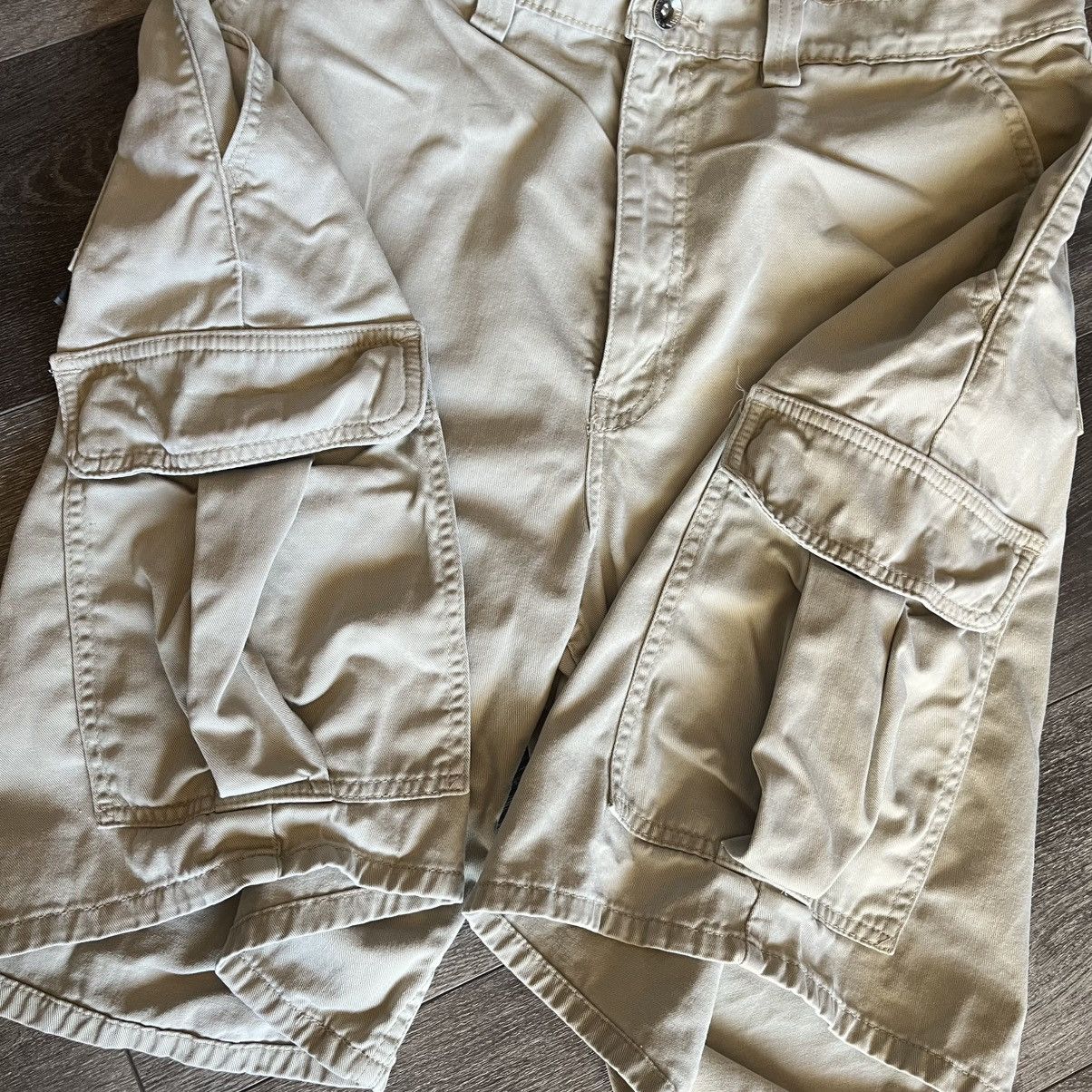Levi's Vintage 1990s Levi’s Silver Tab Khakis Cargo Beige Shorts 36 Size US 36 / EU 52 - 11 Thumbnail