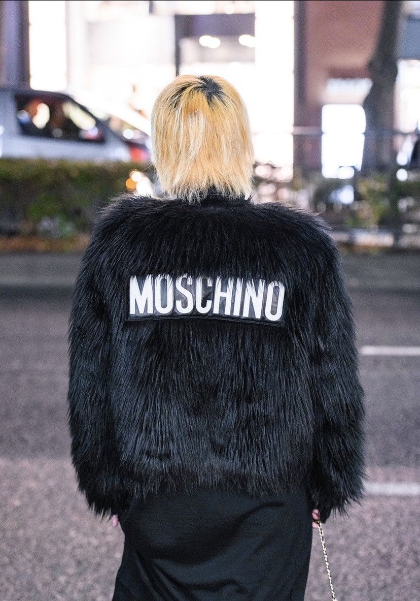 Moschino H&M Moschino Faux Fur Jacket | Grailed