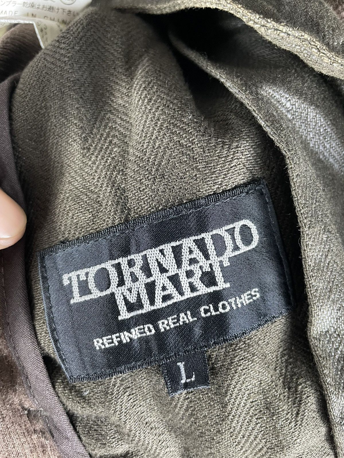 Japanese Brand × Tornado Mart TORNADO MART JAPAN BLAZER WAXED Size 40L - 5 Thumbnail