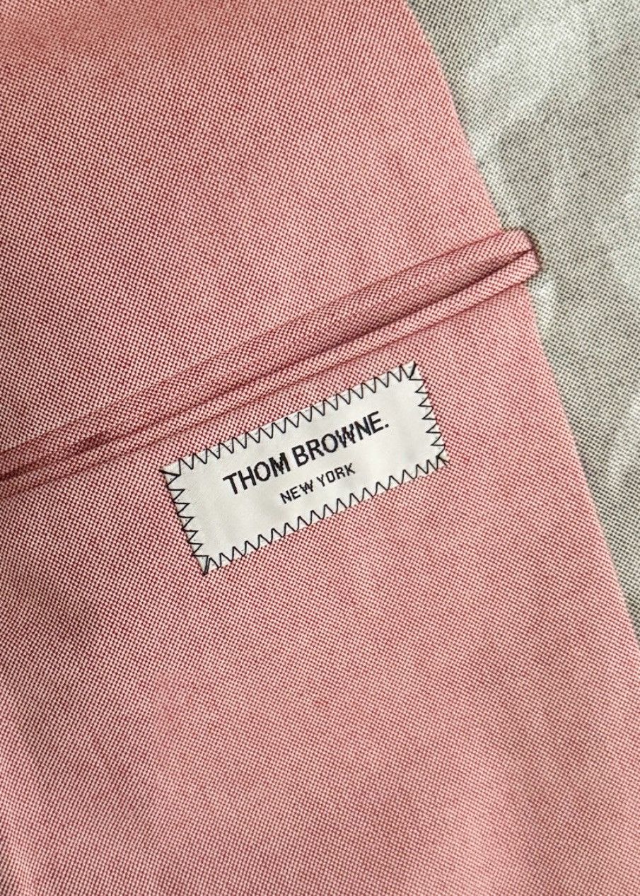 Thom Browne Thom Browne Blue Chambray Coated Cotton Coat - Size 2 Size M / US 6-8 / IT 42-44 - 13 Thumbnail