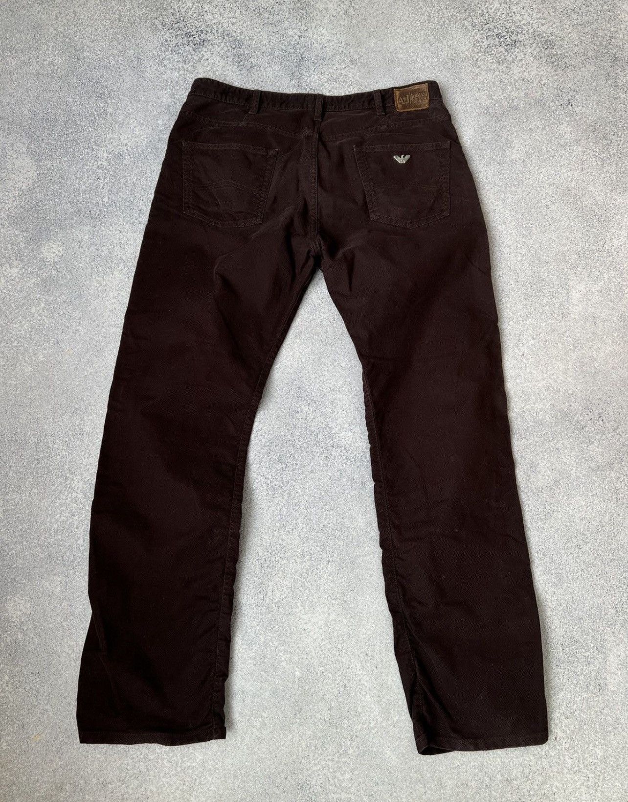 Armani Vintage Armani Jeans Brown Streetwear Pants Size US 38 / EU 54 - 1 Thumbnail