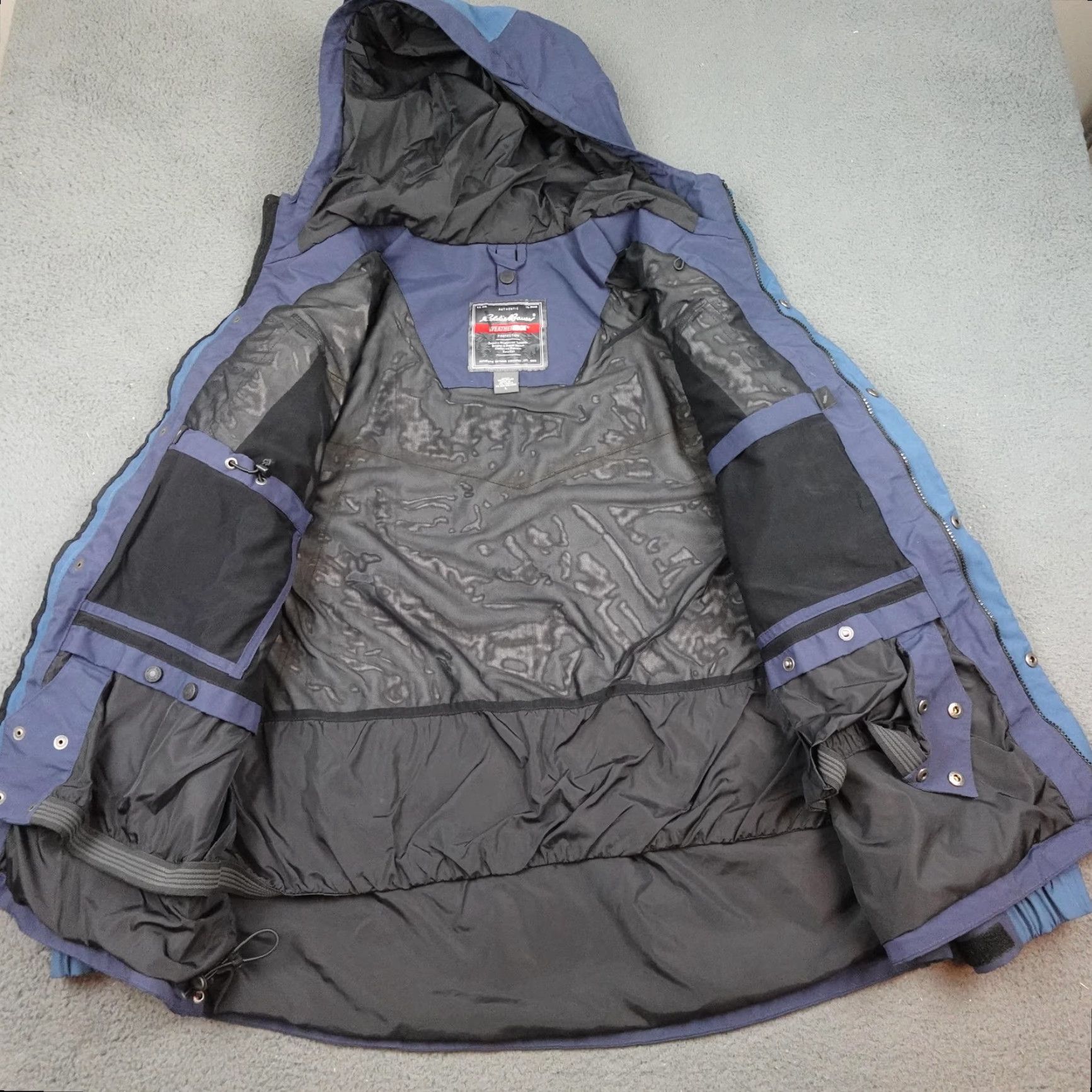 Eddie Bauer Eddie Bauer Jacket Mens Large Blue WeatherEdge Hooded Waterproof Ski Snowboard Size US L / EU 52-54 / 3 - 5 Thumbnail