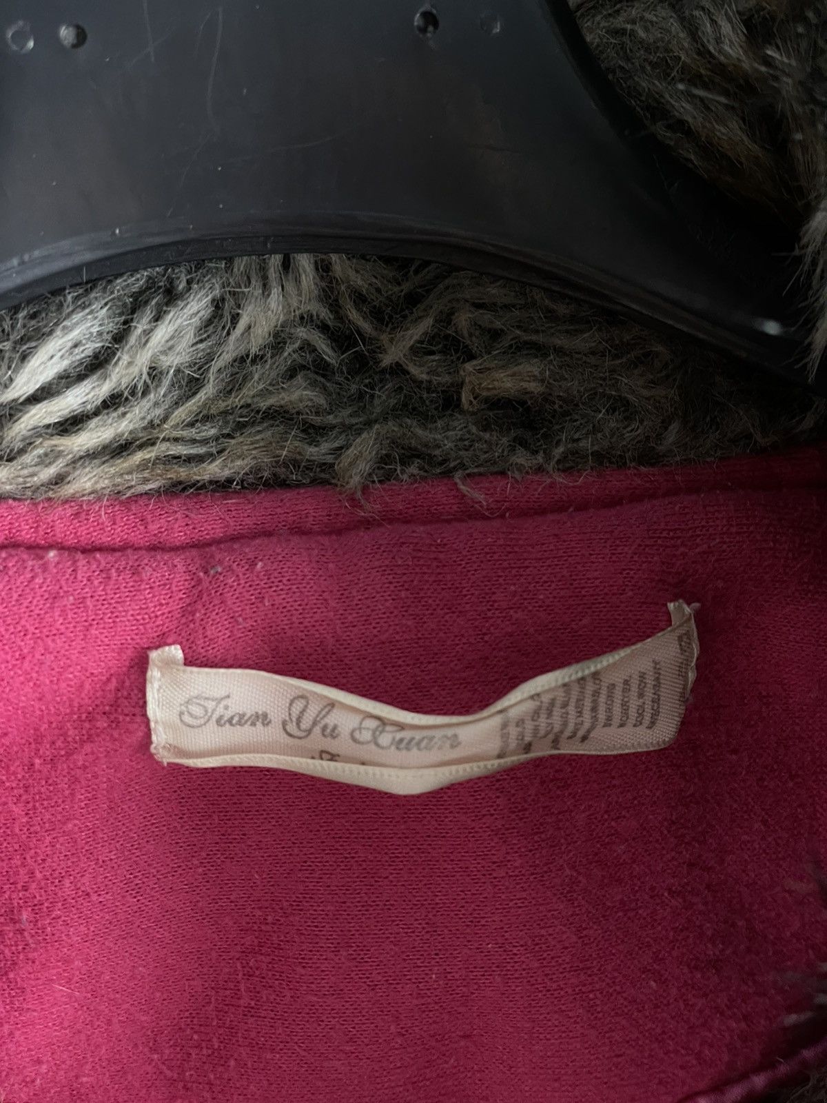 If Six Was Nine × Le Grande Bleu (L.G.B.) Pink fur hoodie is6was9 l.g.b. vibe swag y2k avant garde Size M / US 6-8 / IT 42-44 - 8 Thumbnail