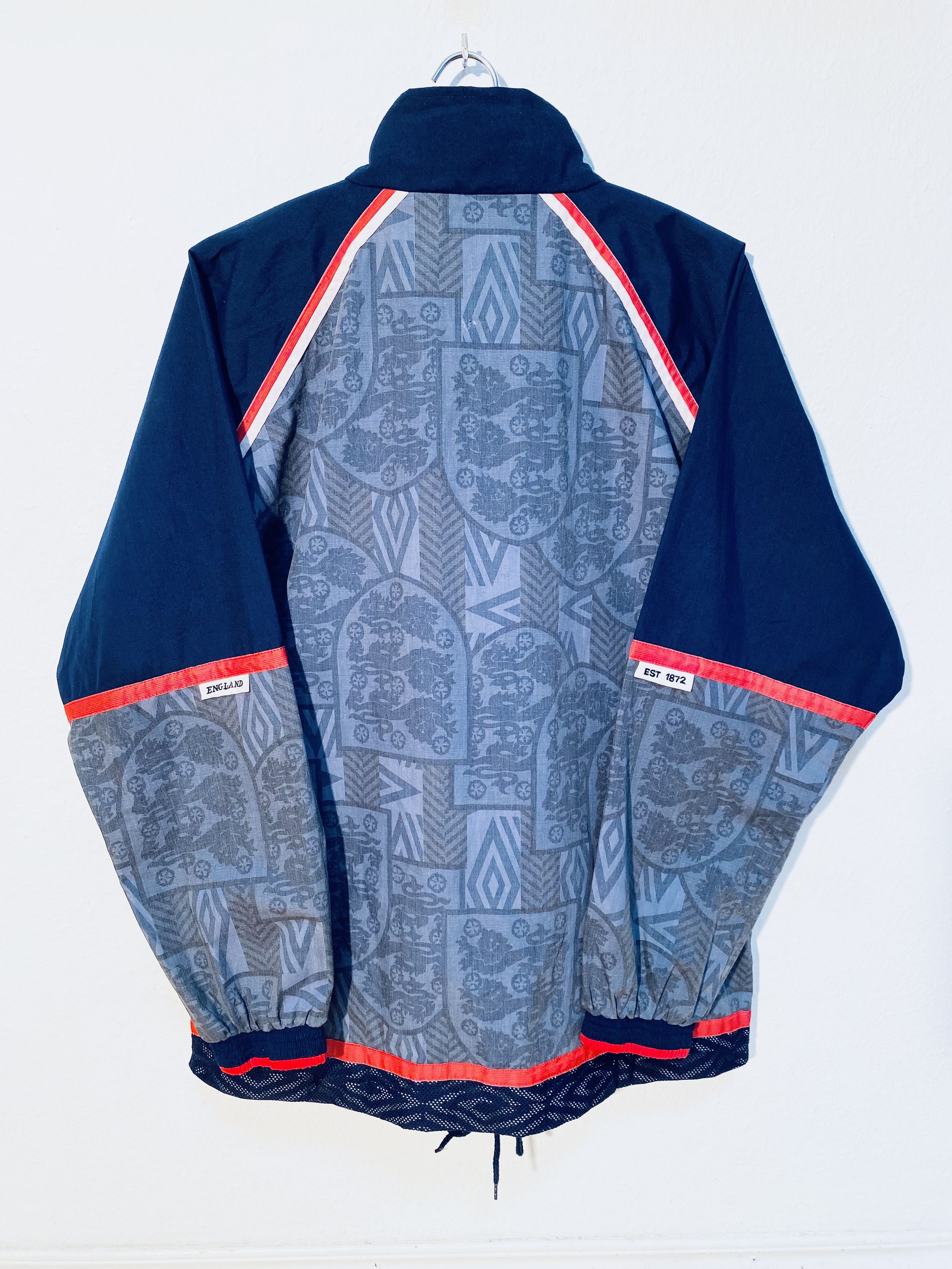 Umbro × Vintage England Training Jacket 1993 / 1995 Size US L / EU 52-54 / 3 - 2 Thumbnail