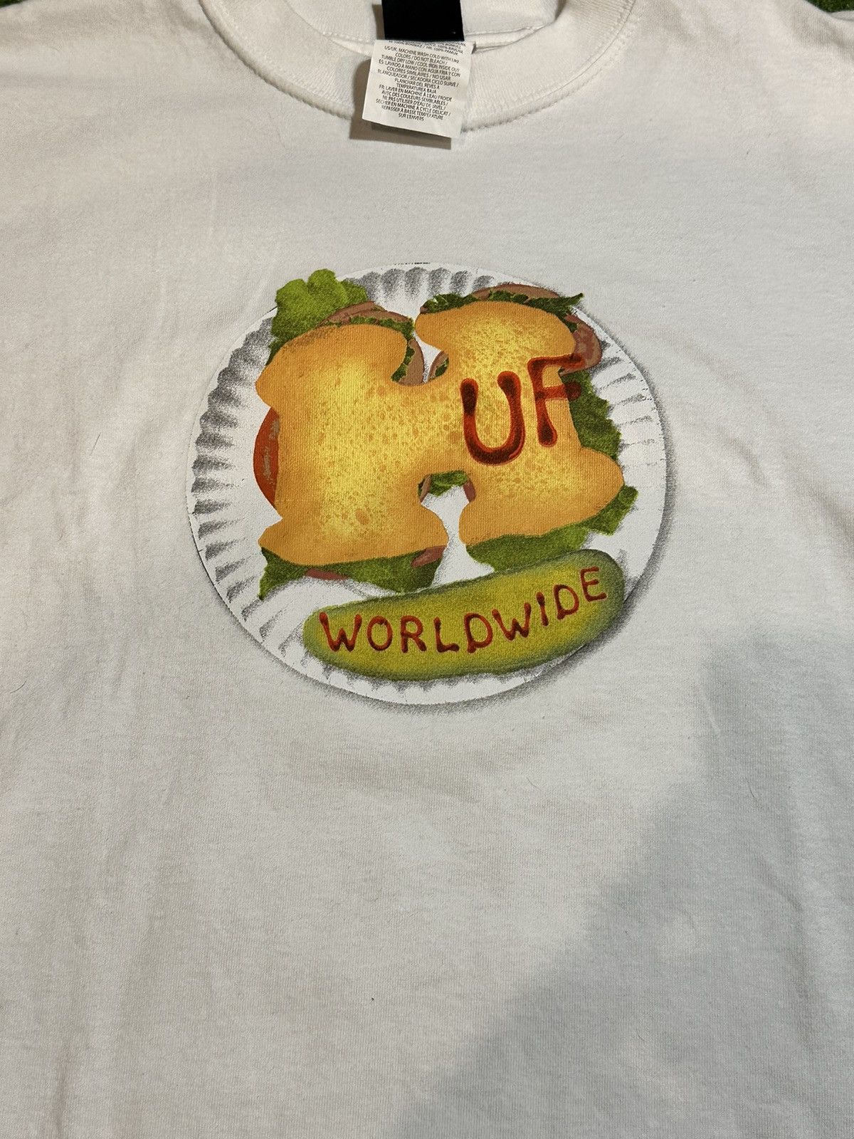 Band Tees × Vintage Vintage HUF Y2K Sandwich tee Size US S / EU 44-46 / 1 - 2 Thumbnail