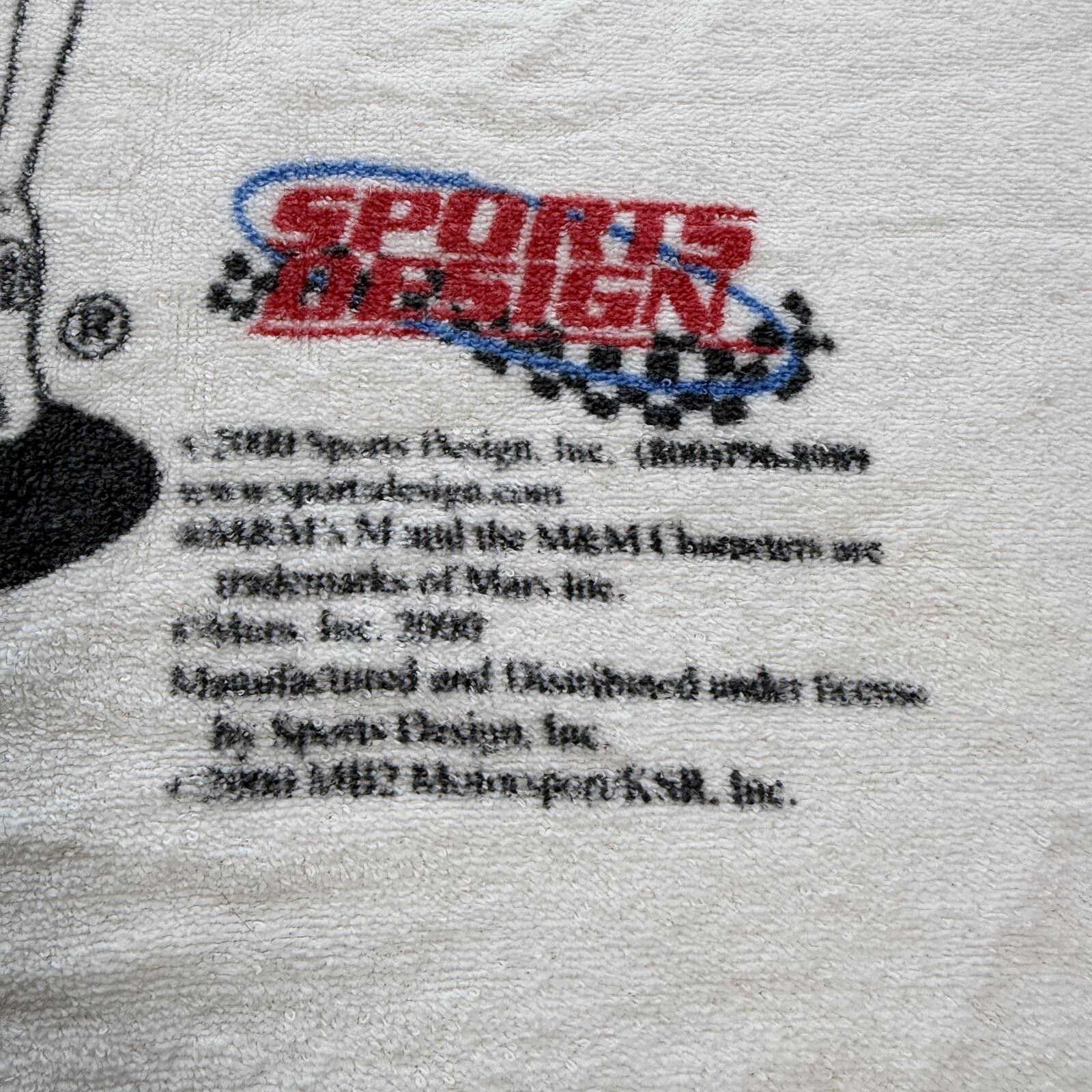Other Vintage M&M’s Racing Team #36 Ken Schrader NASCAR Towel Size ONE SIZE - 5 Thumbnail