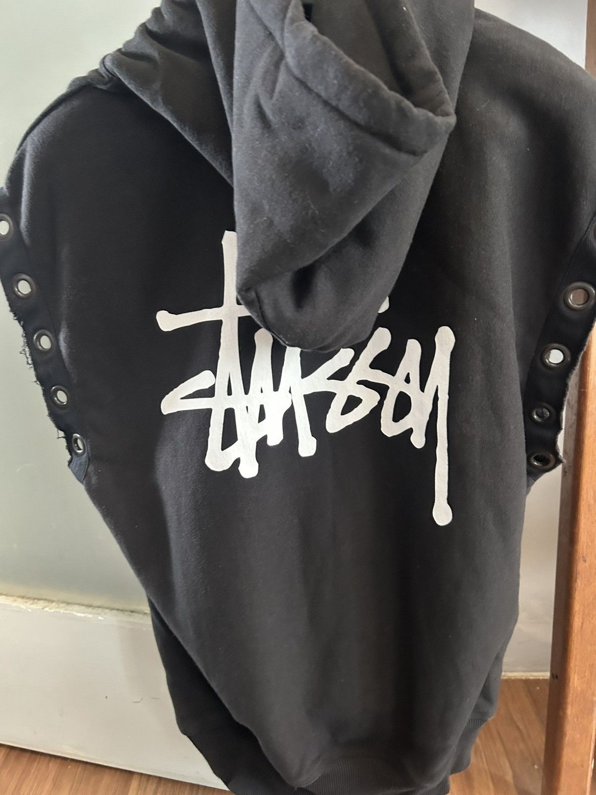 Streetwear × Stussy . Stussy Photo jacquard vest | Grailed