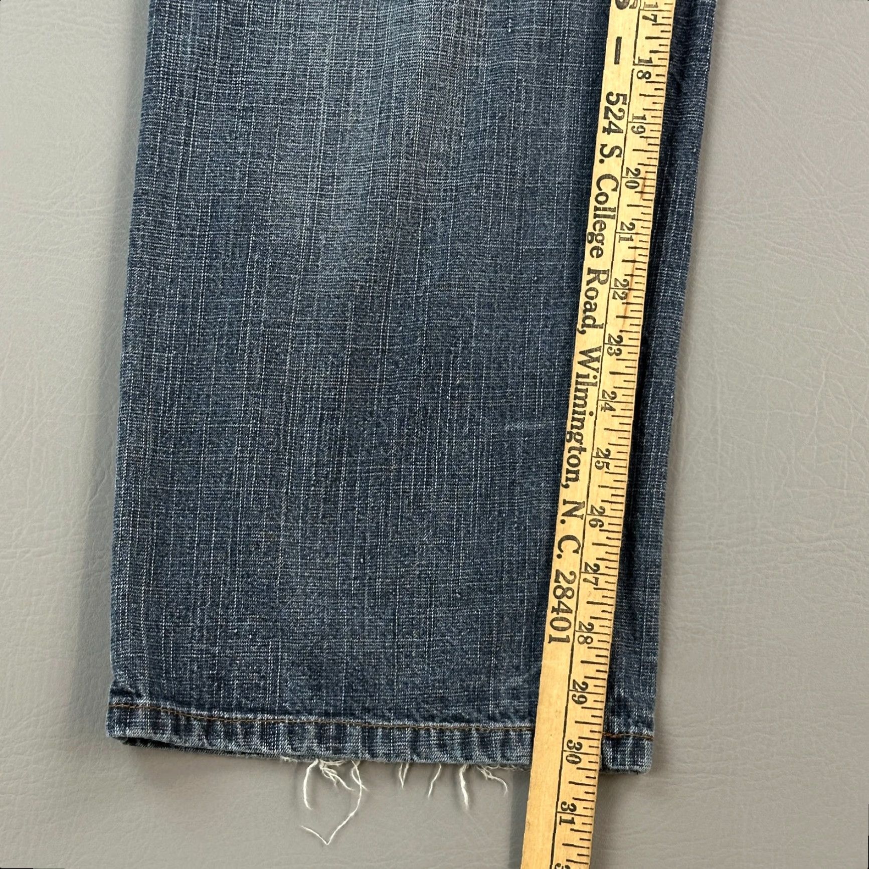 Denime Vintage Eddie Domani Jeans Women's 32x30 Blue Denim Baggy Relaxed Hip Hop Y2K Jeans Mens? Size 24" / US 00 / IT 34 - 3 Thumbnail