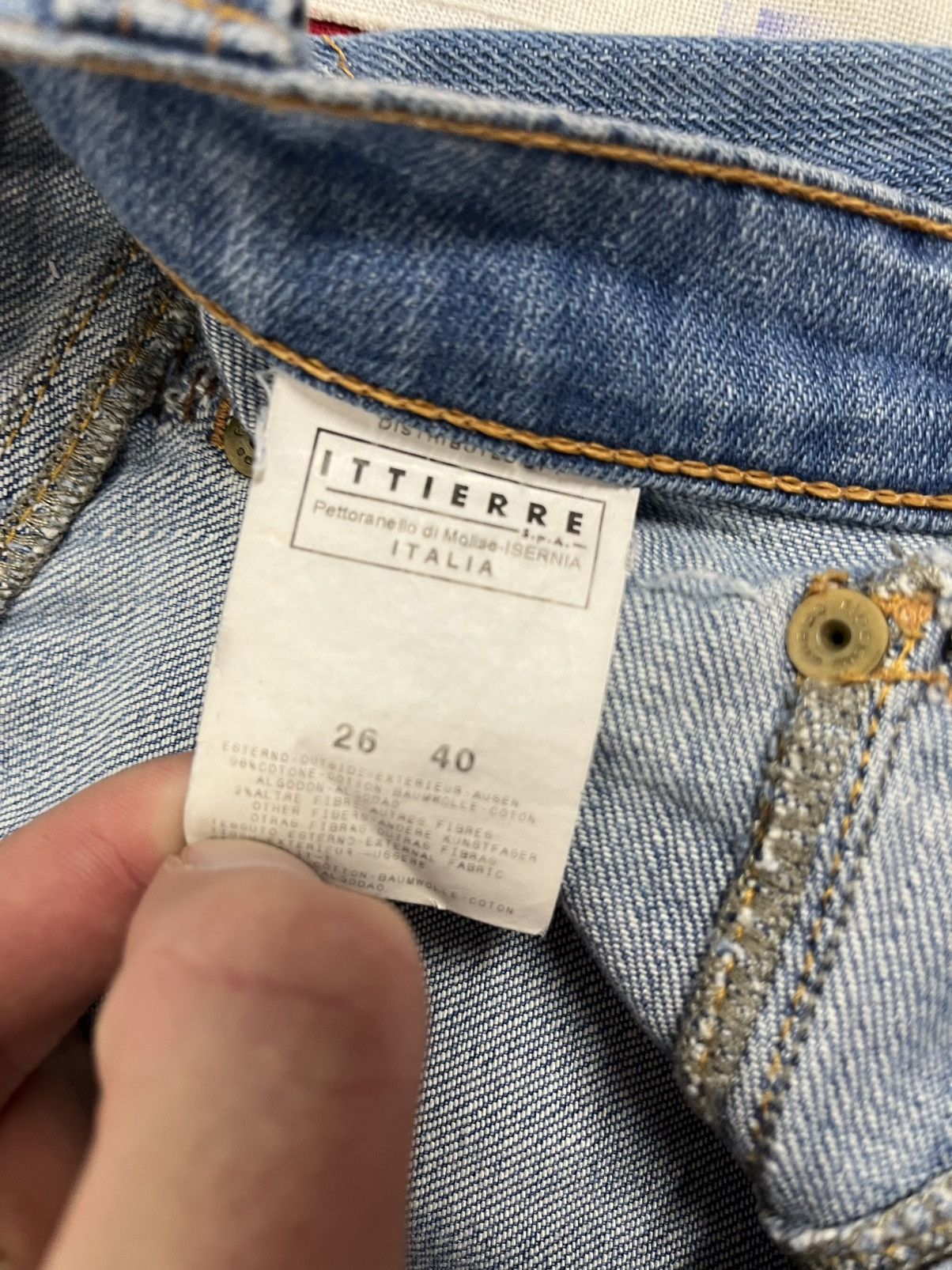 Dolce & Gabbana Dolce & Gabbana (D&G) Designer Jeans - Unique Pocket Detail Size 26" / US 2 / IT 38 - 7 Thumbnail