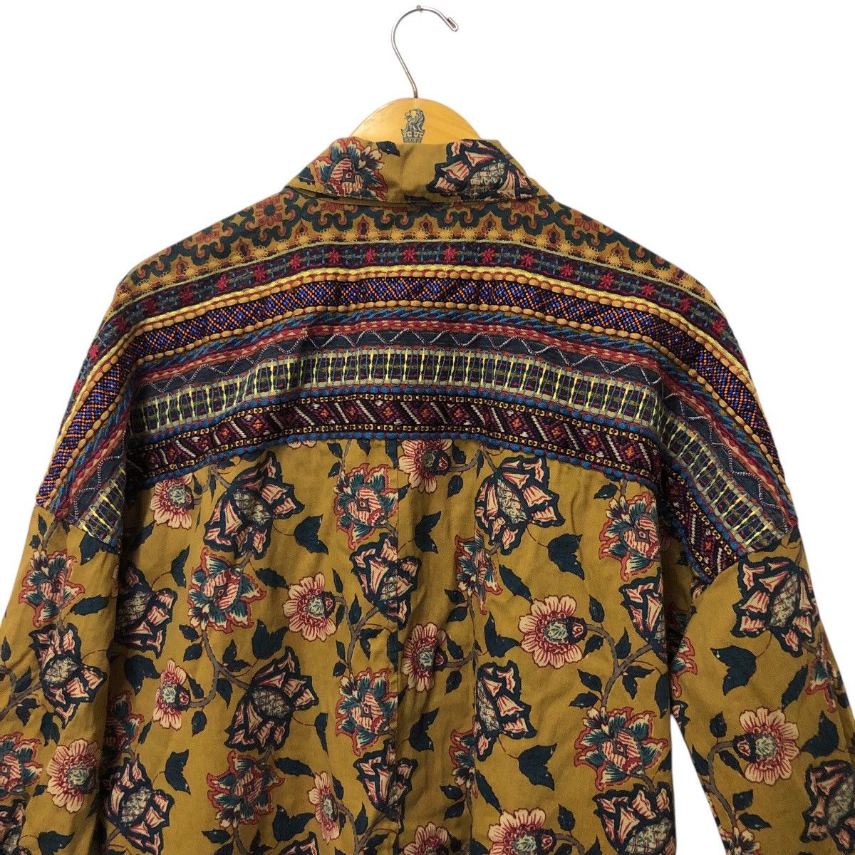 Zara Vintage Zara Button Ups Fullprint Jacket Size XXL / US 16-18 / IT 52-54 - 9 Thumbnail