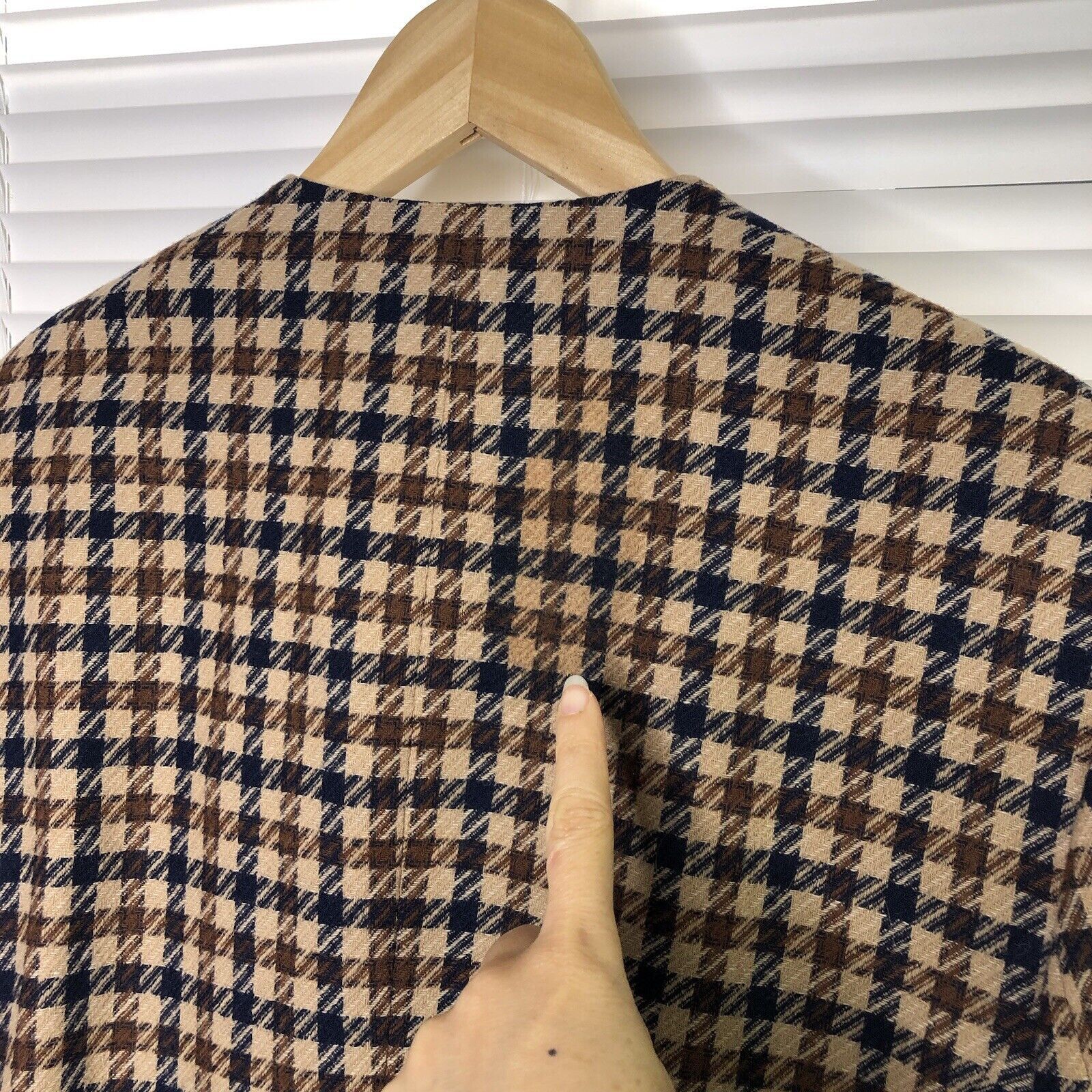 Pendleton PENDLETON Pure Wool Blazer Jacket Coat Sz 12 Plaid Brown Size XL / US 12-14 / IT 48-50 - 4 Thumbnail
