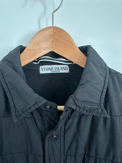 Stone Island Stone Island Garment Dyed Padded Overshirt Black Size US L / EU 52-54 / 3 - 3 Thumbnail