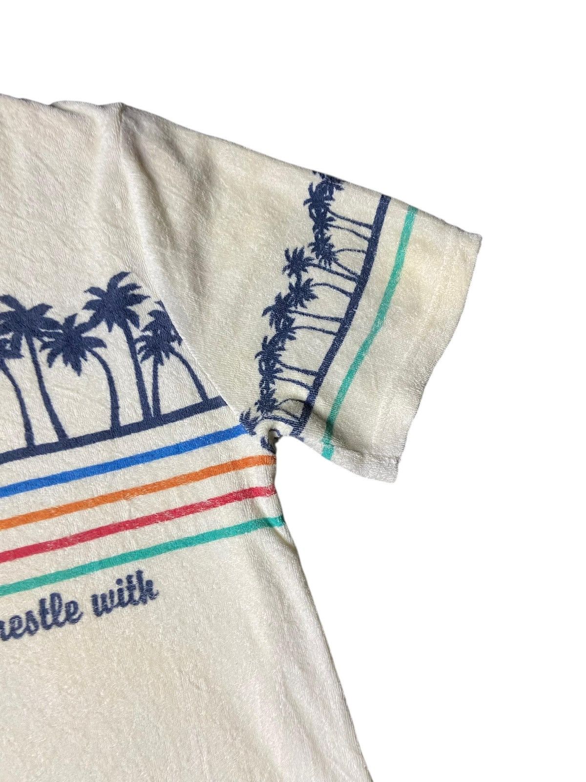 Japanese Brand Vintage Sucure Pomme Hawaii Polo Style Shirt (170) Size US L / EU 52-54 / 3 - 4 Thumbnail