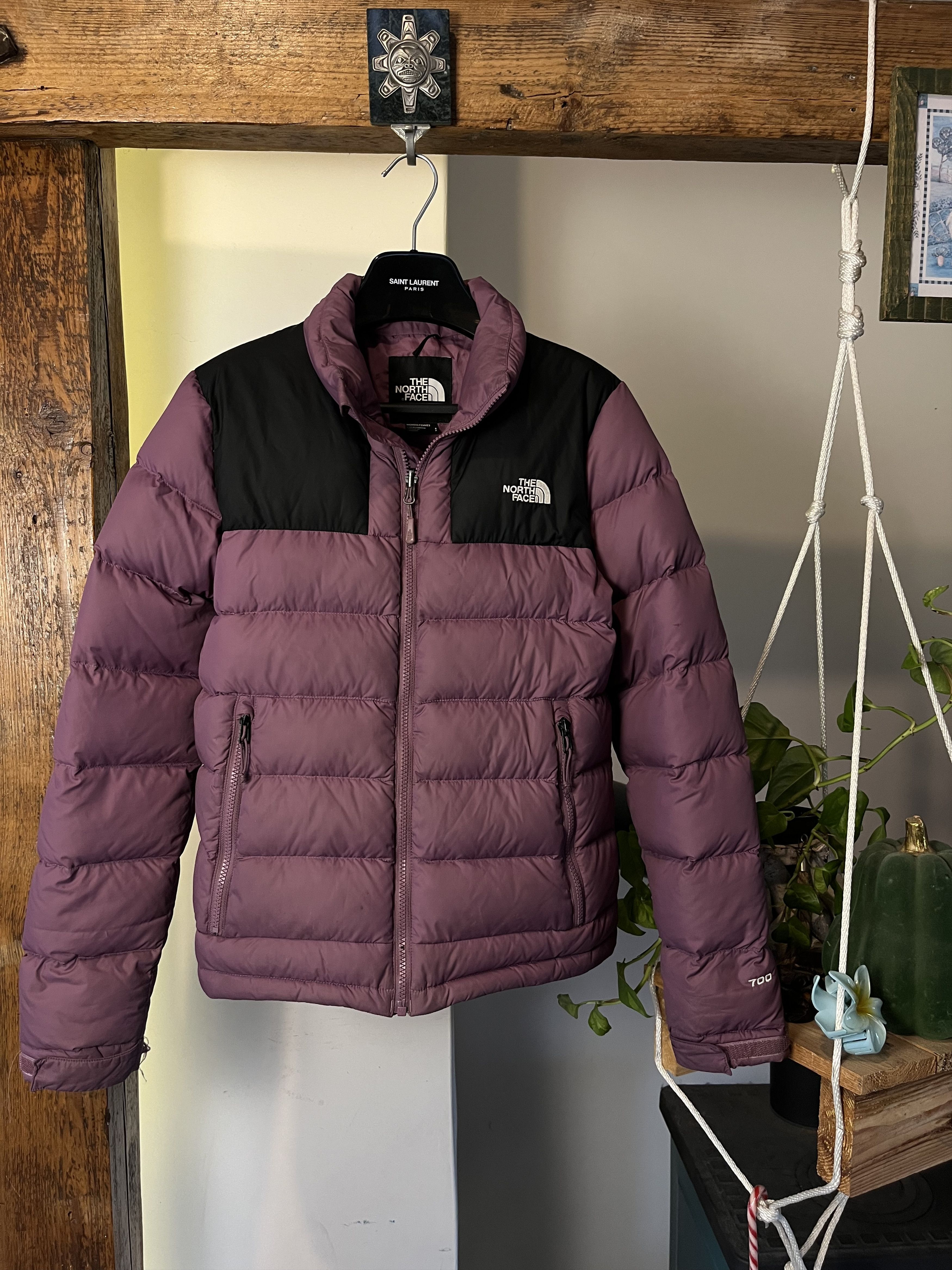 The North Face The North Face 1996 Retro Nuptse Lilac Purple Down Jacket Size S / US 4 / IT 40 - 1 Thumbnail