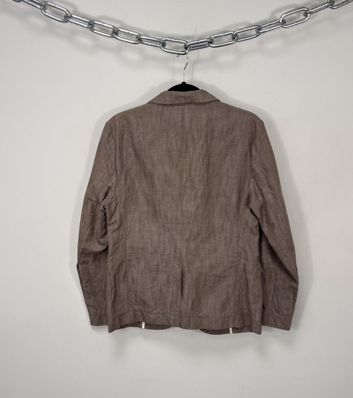Wings + Horns Wings + Horns Research Linen Blend Tailored Blazer Jacket Size US S / EU 44-46 / 1 - 3 Thumbnail