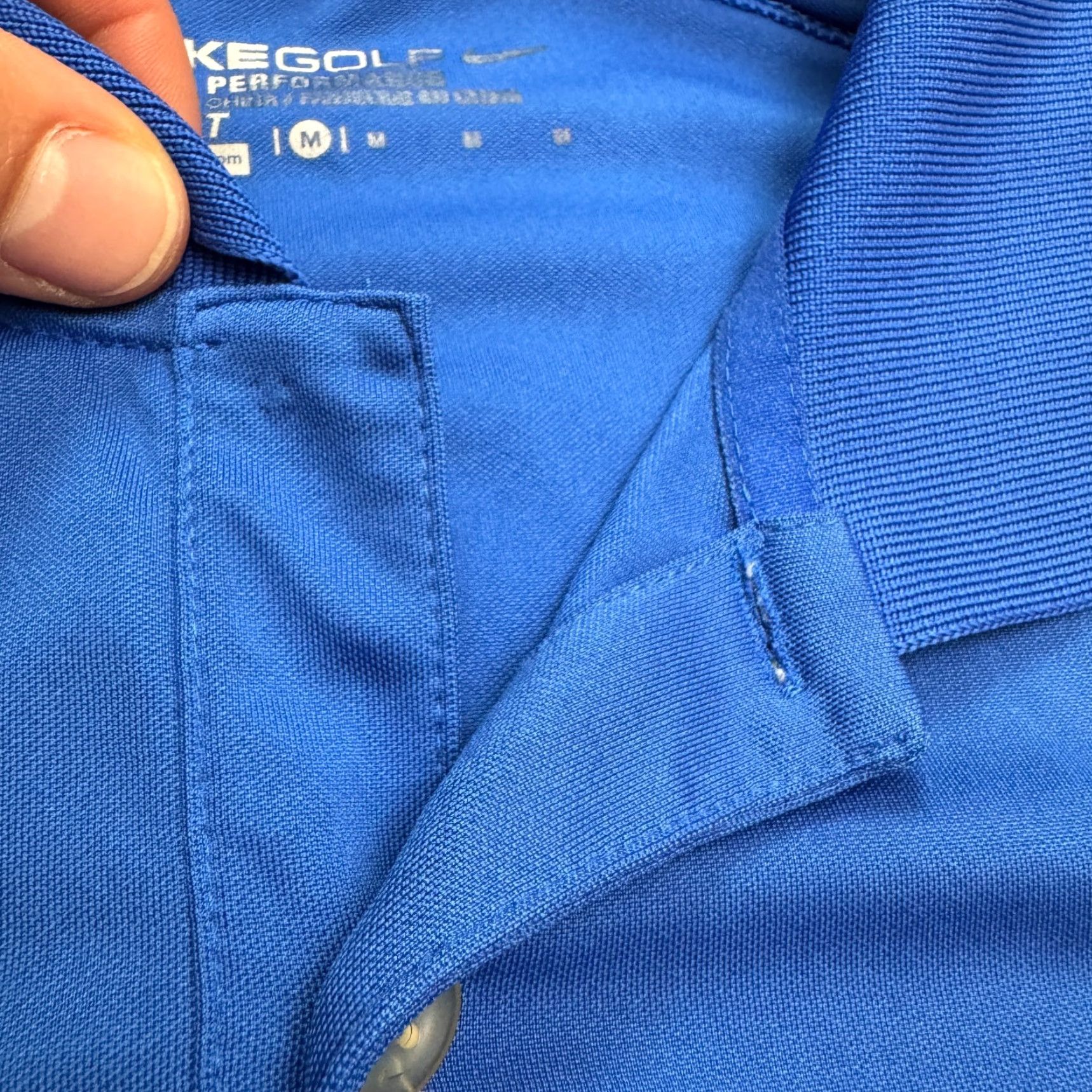 Nike Nike Golf Polo Shirt Mens XL Blue Mickey Mouse Dri-Fit Disney Parks Cartoon Logo All Seasons Breathable Size US XL / EU 56 / 4 - 6 Thumbnail