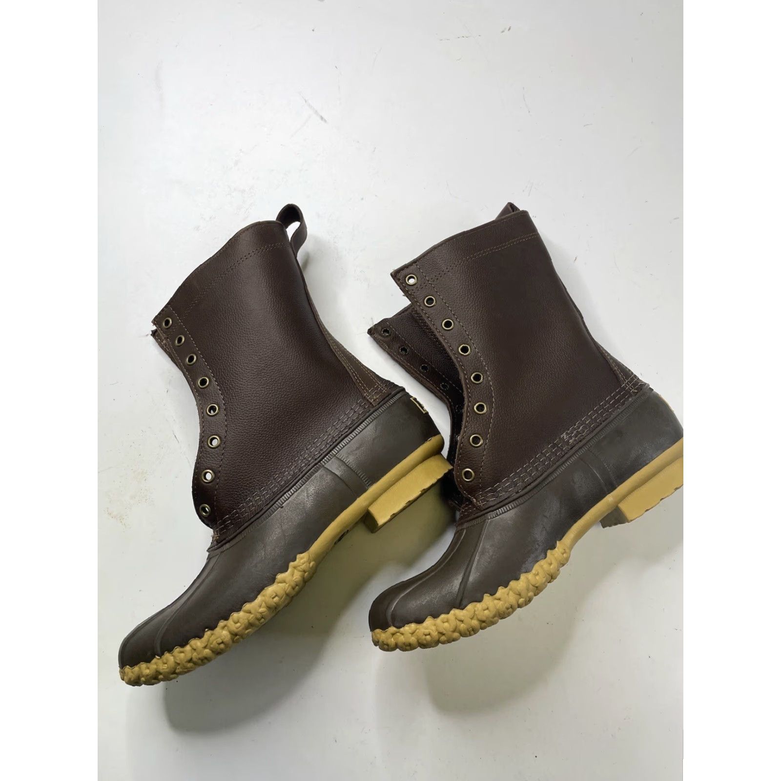Vintage VINTAGE LL Bean Bean Boots Leather Snow Boot Woman 10M Black Winter Maine Womens 10M Size US 10 / IT 40 - 7 Thumbnail