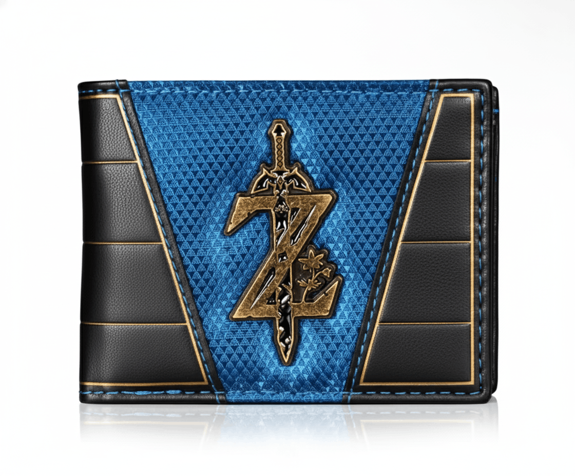 Japanese Brand High Quality Short Wallet Zelda Game Sword Card Wallet Size ONE SIZE - 1 Thumbnail
