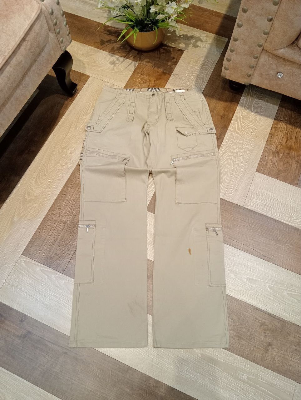 Burberry BURBERRY BLACK LABEL CARGO PANTS Size 31" - 1 Thumbnail