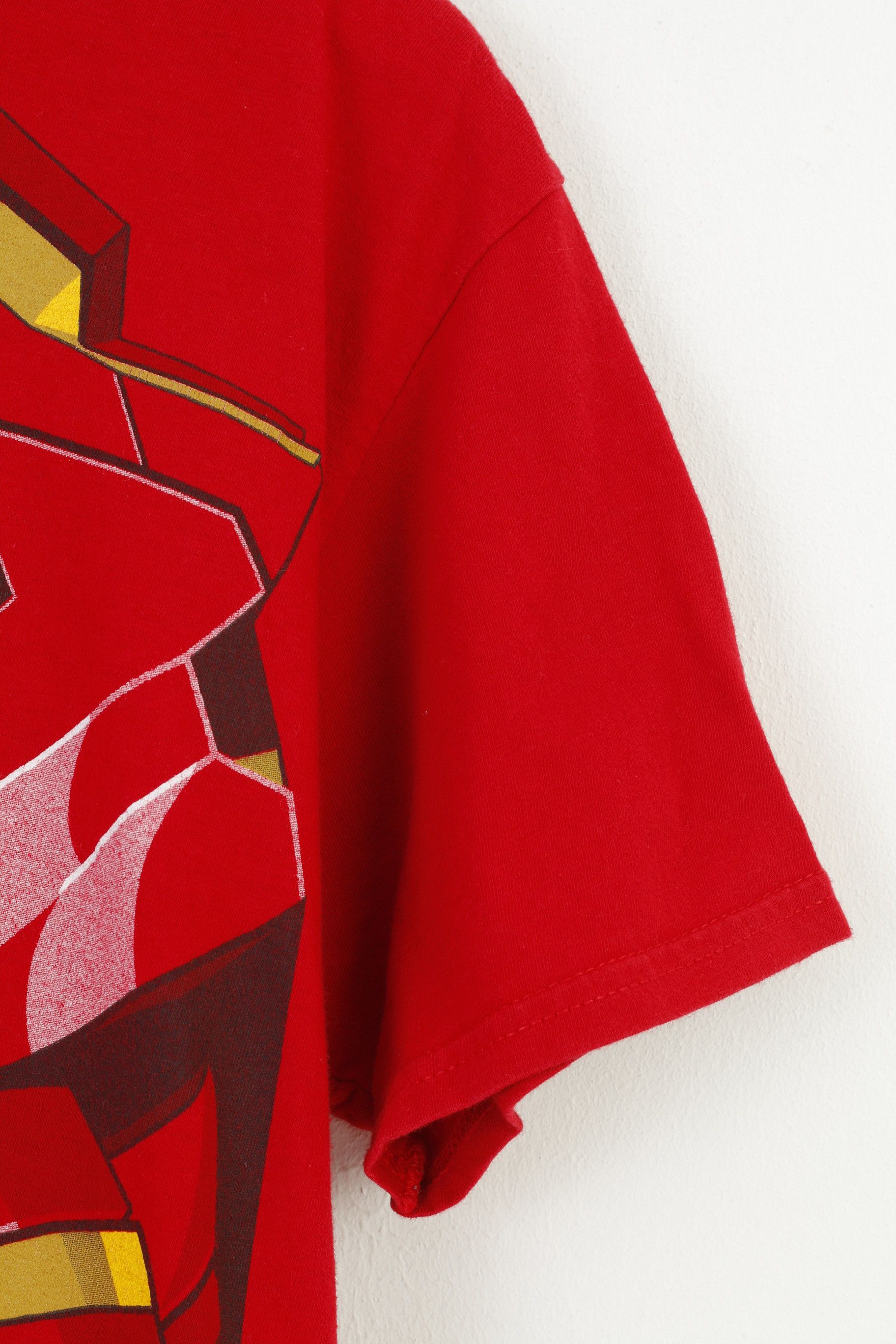 Gildan Gildan Men M T-Shirt Red Iron Man Graphic Cotton 4007 Size US M / EU 48-50 / 2 - 3 Thumbnail