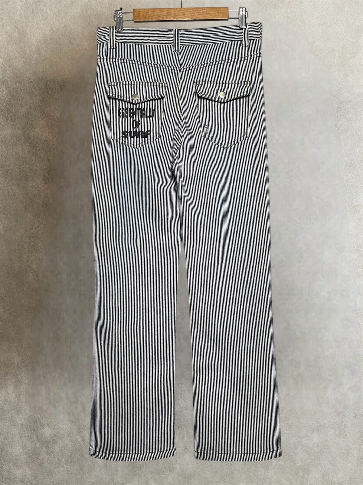 Japanese Brand Lust since 2005 hickory bush flared pants Size US 32 / EU 48 - 4 Thumbnail