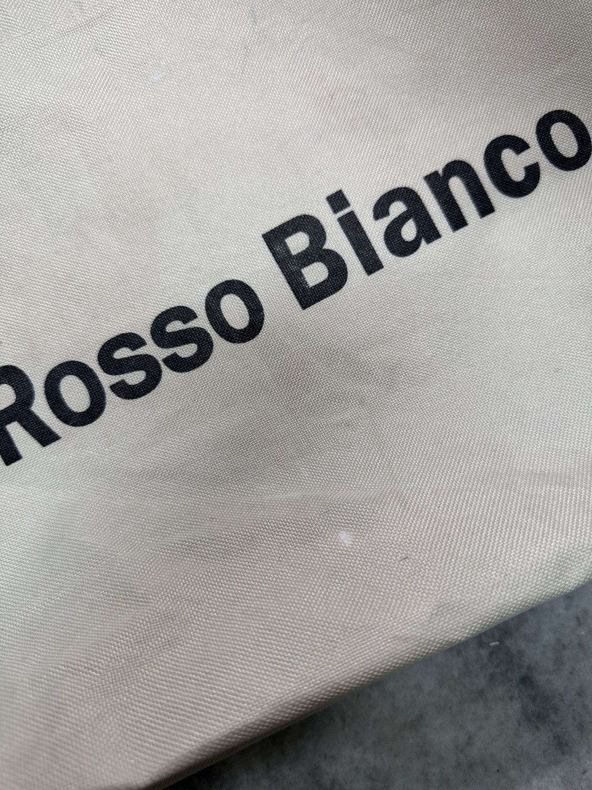 Designer × Japanese Brand × Vintage Rosso Bianco Tote Bag Size ONE SIZE - 4 Thumbnail