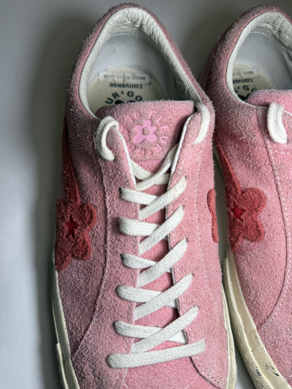 Converse Tyler The Creator Golf Le Fleur Converse One Star Ox Pink Size US 11 / EU 44 - 6 Thumbnail