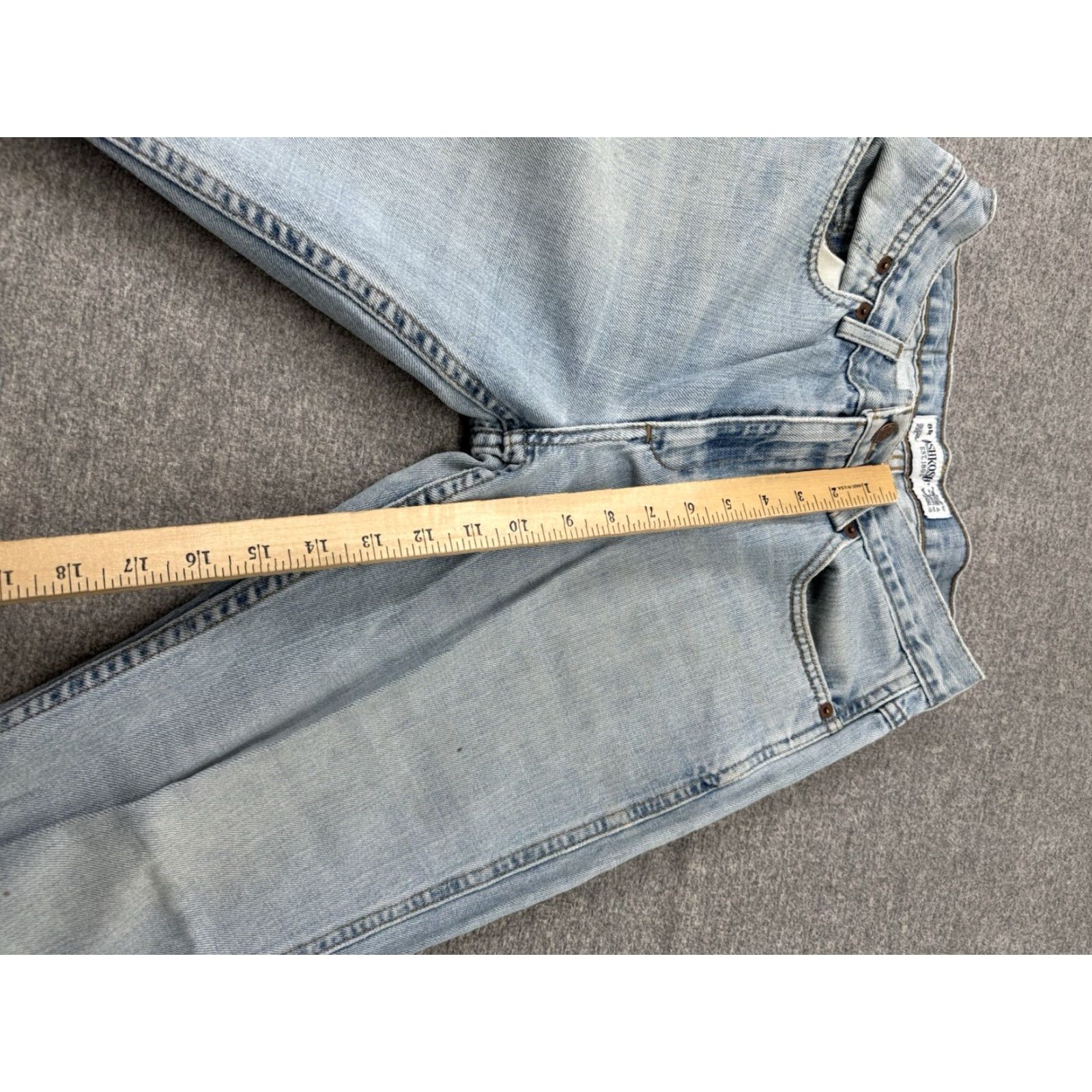 Vintage OshKosh B'gosh Devin Jeans Women Straight Jeans 8R Light Blue 30x30 Size 8 Womens Regular Size 30" / US 8 / IT 44 - 5 Thumbnail