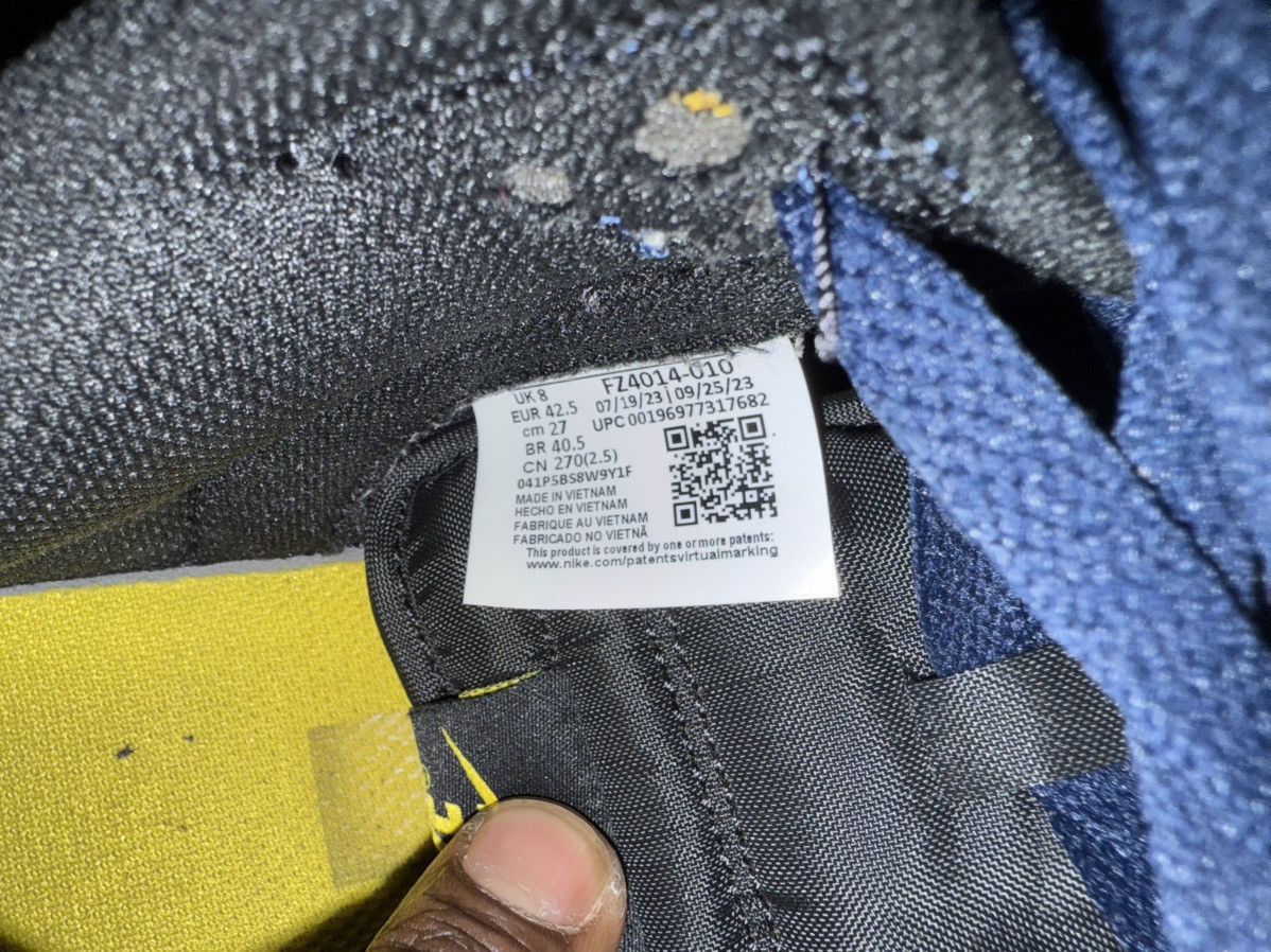 Nike Nike Dunk Low “Vintage Michigan” Size US 9 / EU 42 - 6 Thumbnail