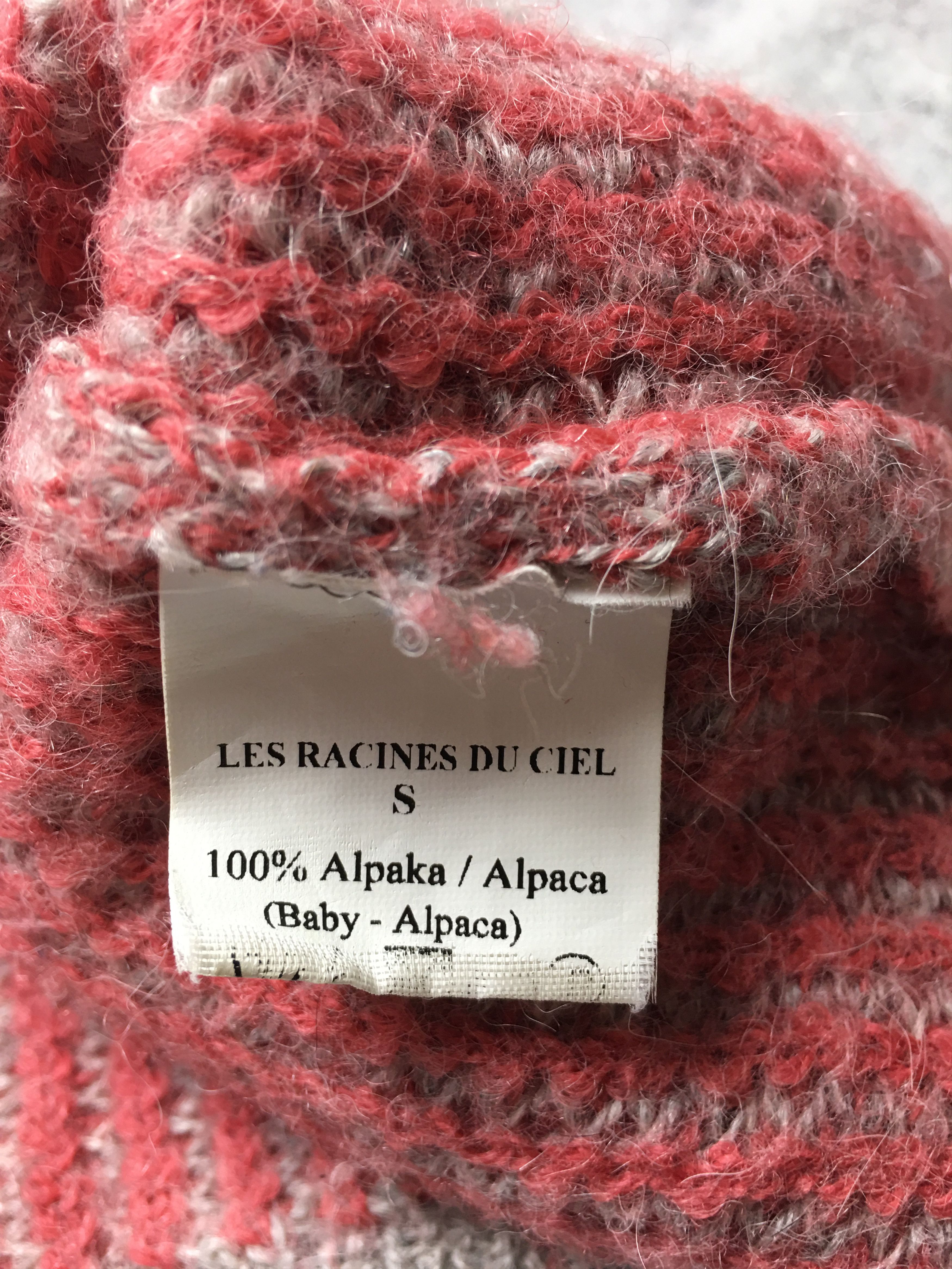 Other Les Racines du Ciel Baby Alpaca Knit Sweater Size S Size S / US 4 / IT 40 - 9 Thumbnail